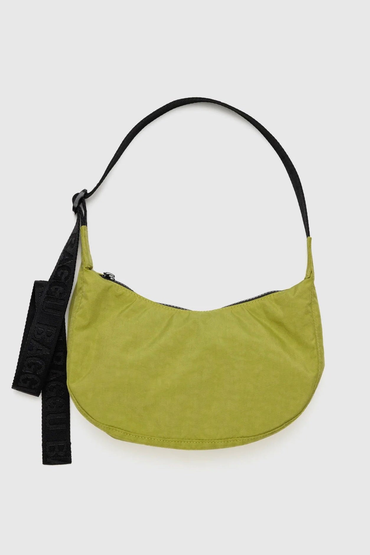 Small Nylon Crescent Bag / Lemongrass