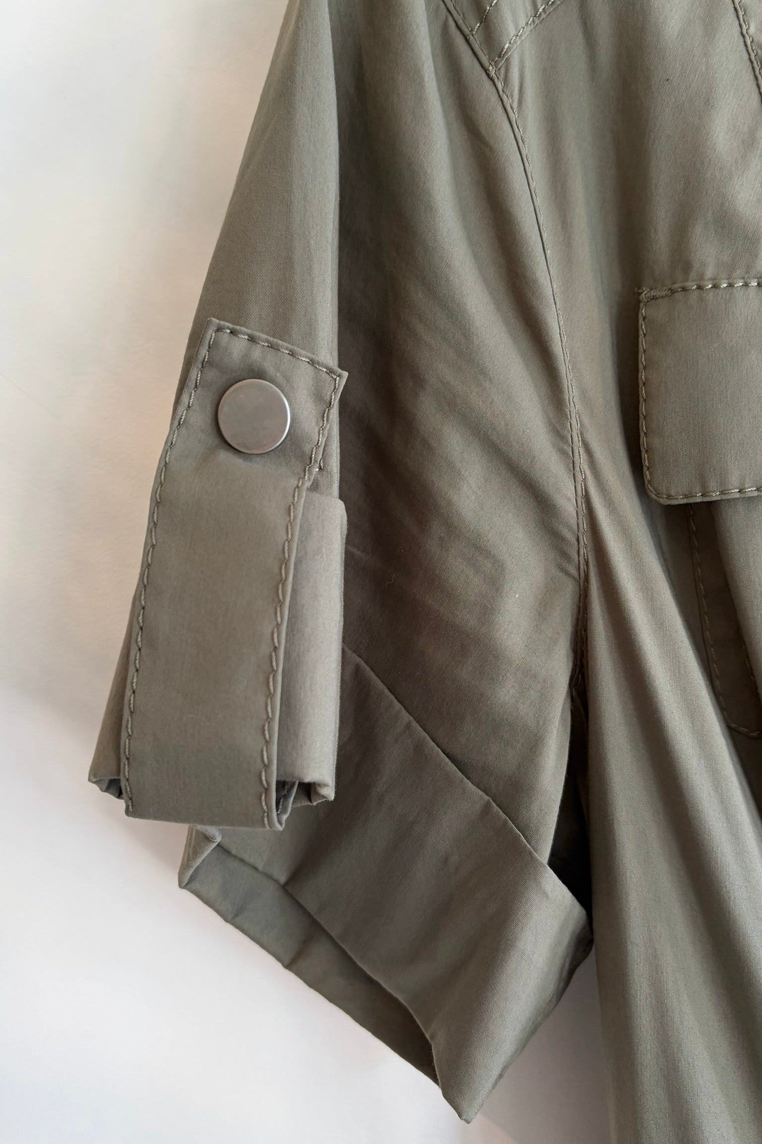 Pre-Loved / Laurel Khaki Zip Front Dress / US 6 / CAN 8