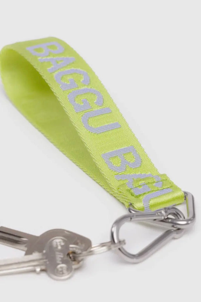 Baggu Logo Keychain / Citron