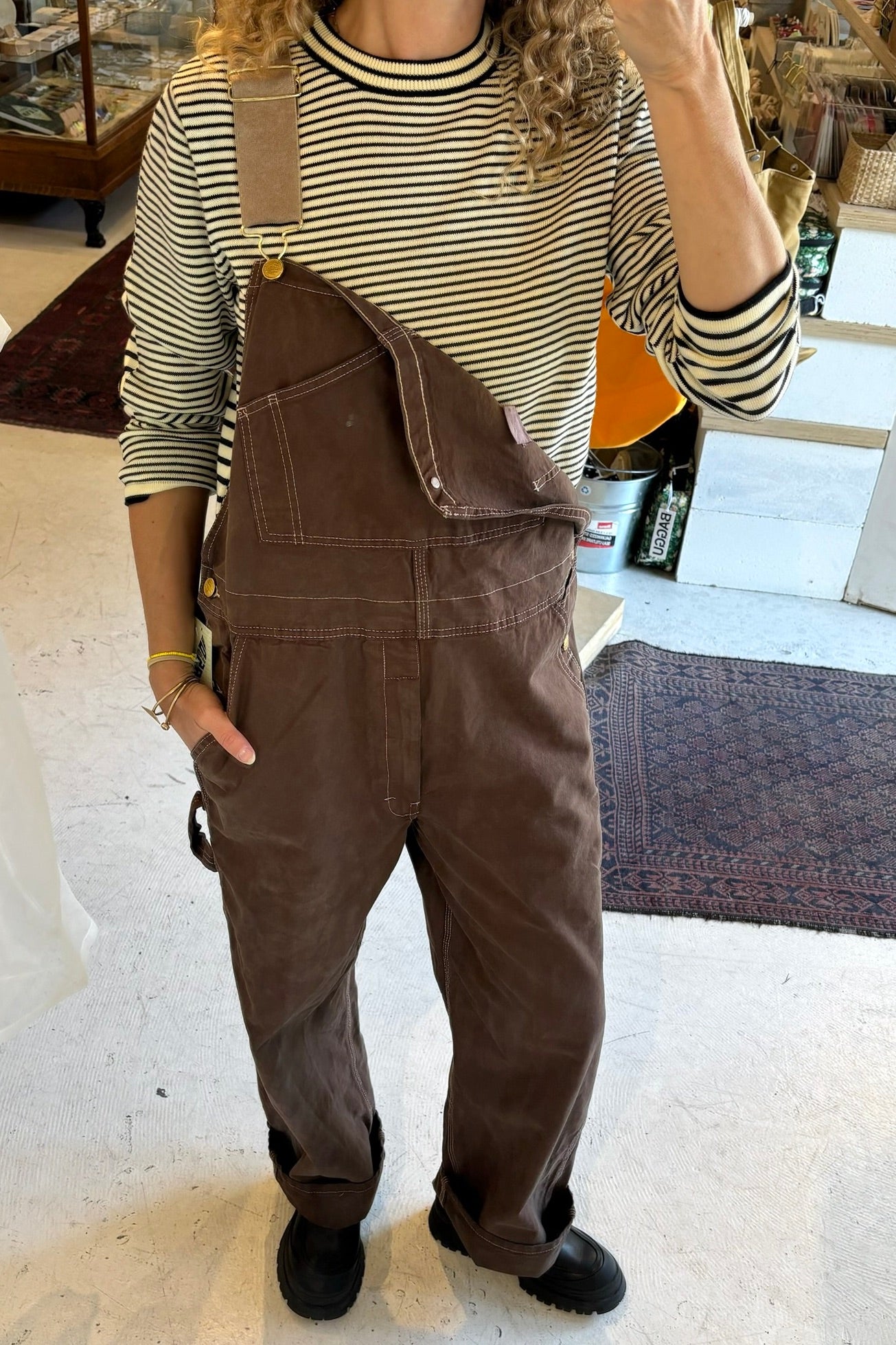 Riverside Tool & Dye Overalls / Chocolate