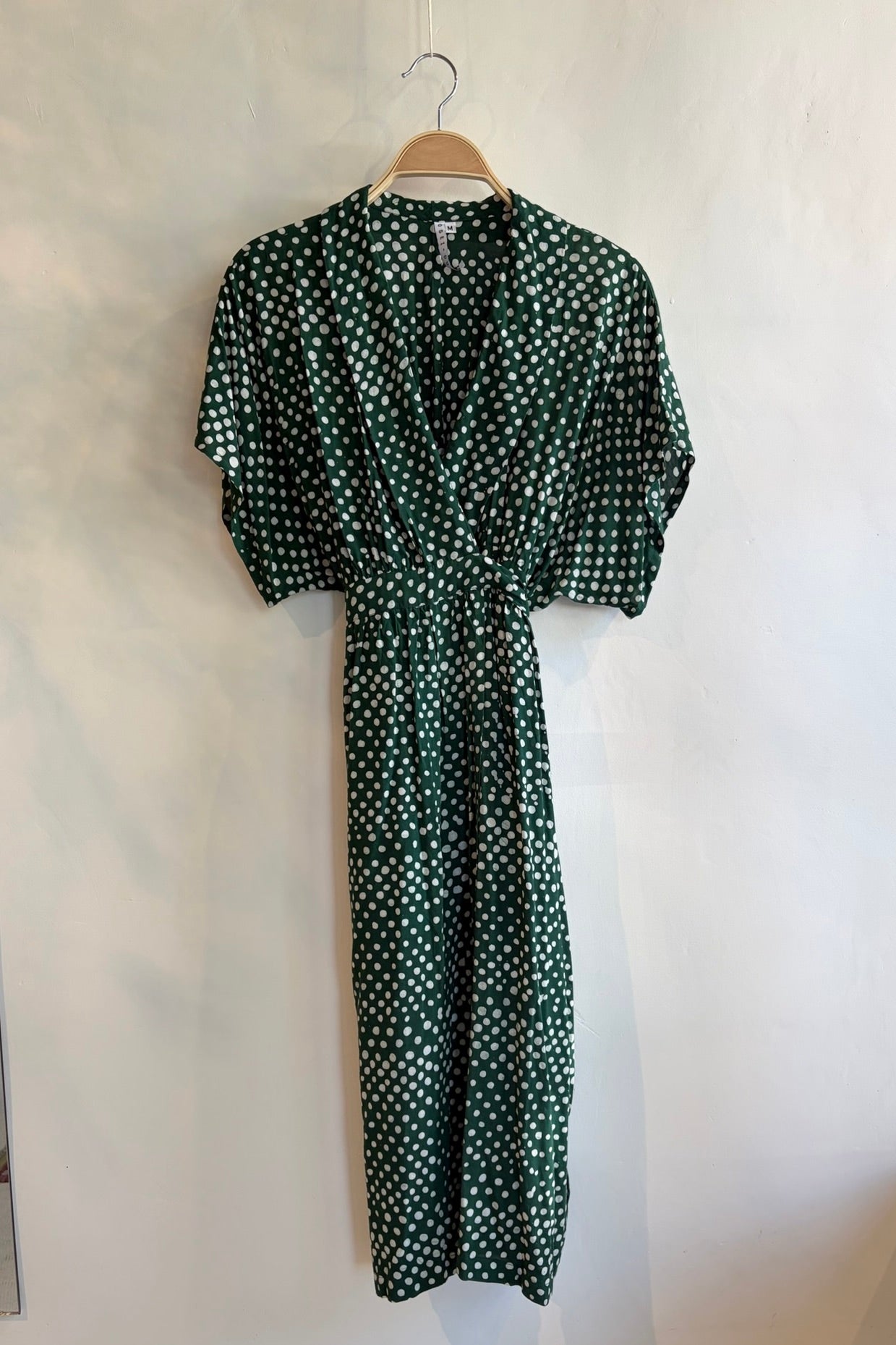 Pre-Loved / Osei Duro Sampa Wrap Dress / Bullfrog print / M