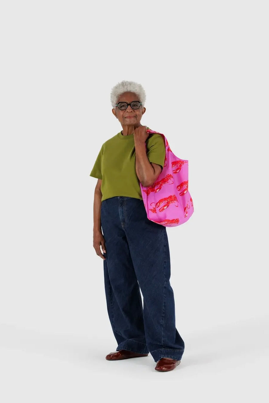 Standard Baggu / Pink Lobster