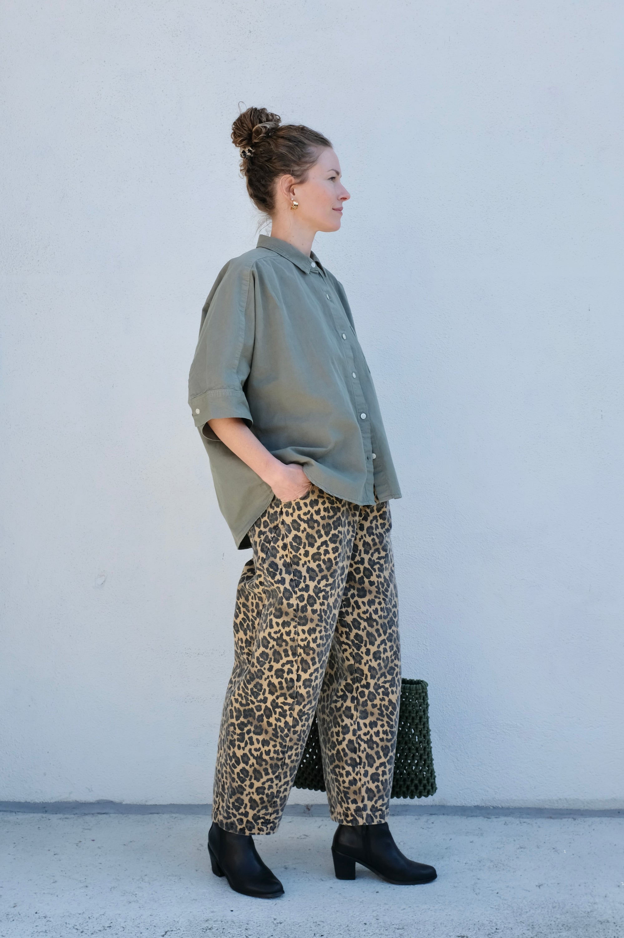 Le Bon Shoppe Arc Pants / Leopard