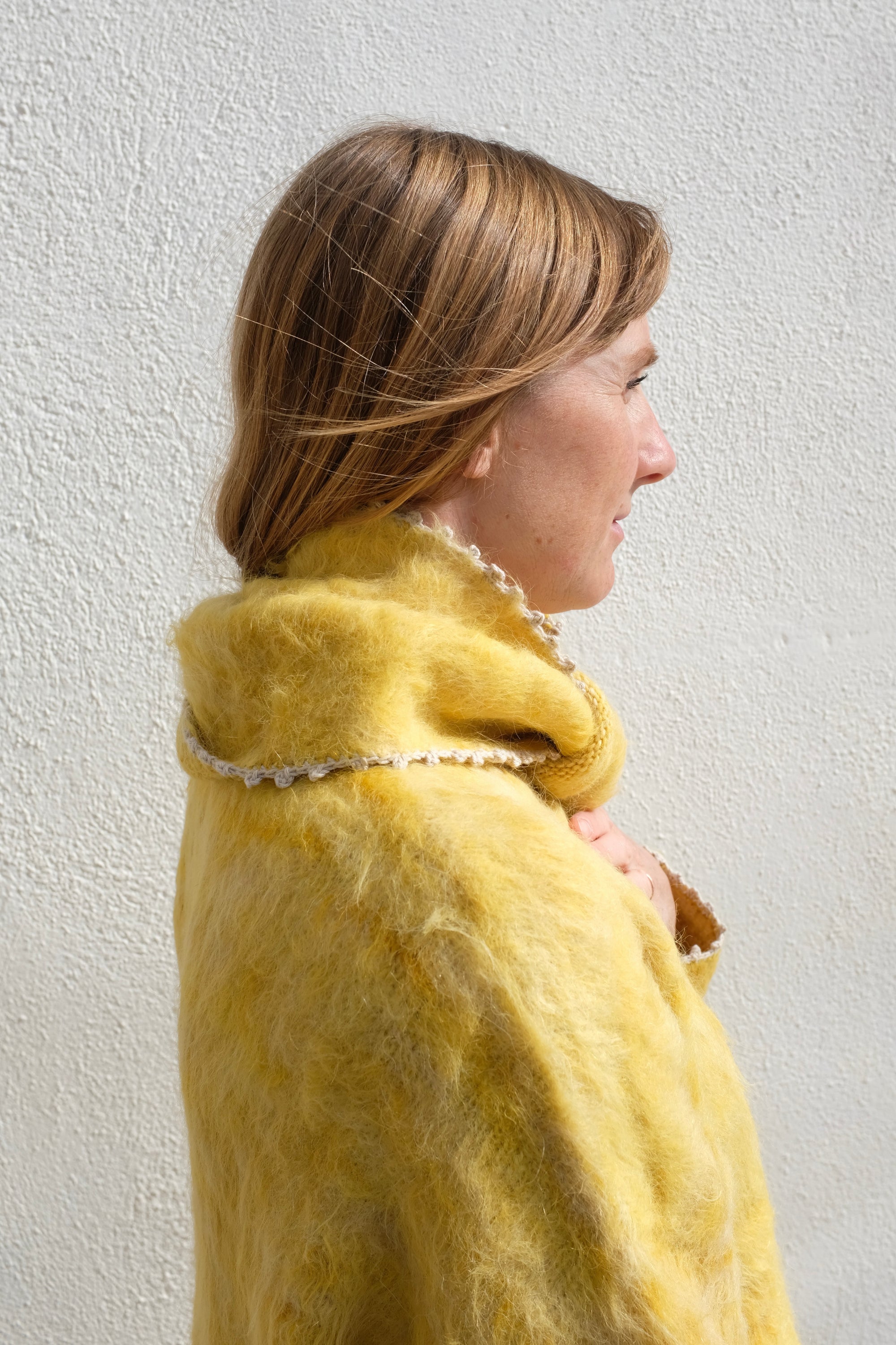 Rachel Comey Vetta Scarf / Chartreuse Space Dye