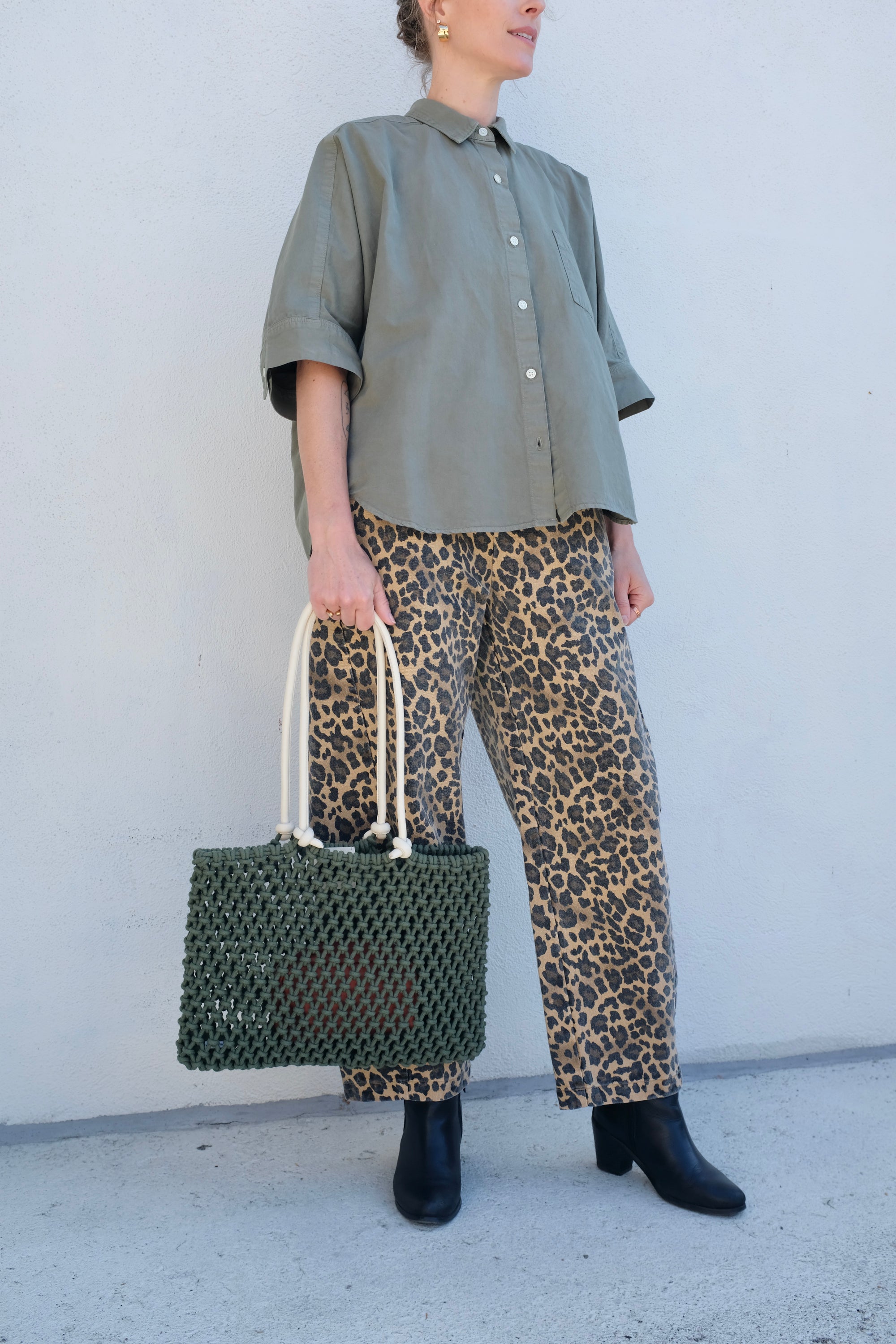Le Bon Shoppe Arc Pants / Leopard