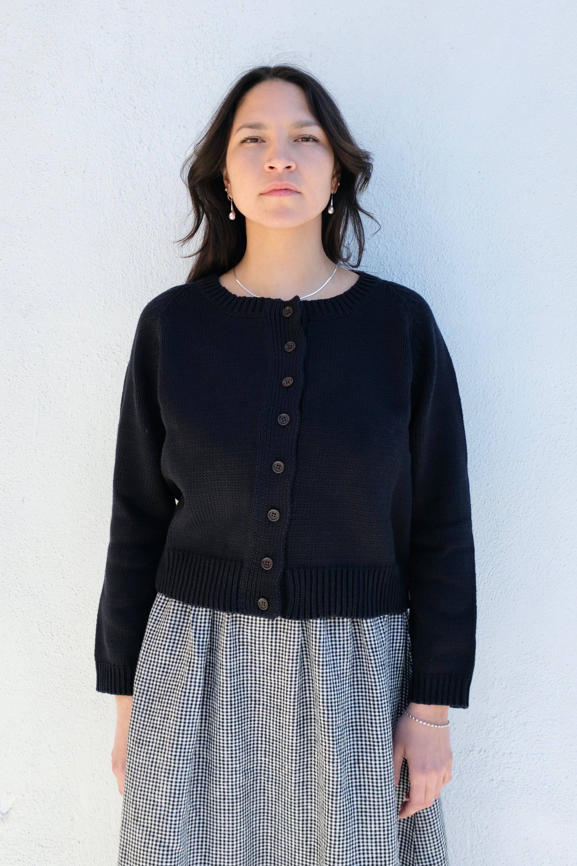 Gillian Stevens Mabel Cardigan / Navy