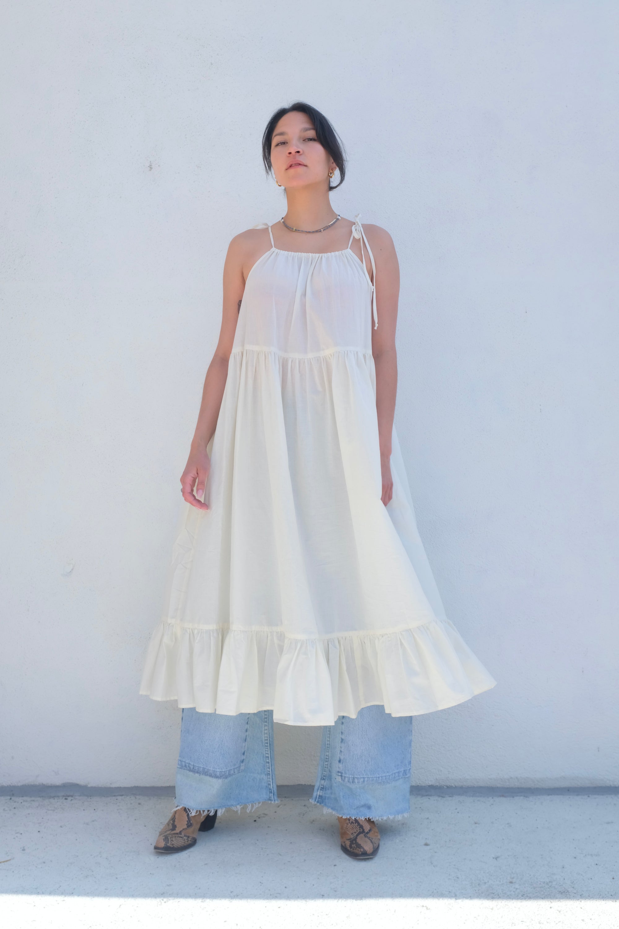 Toit Volant Evelyn Dress / Butter