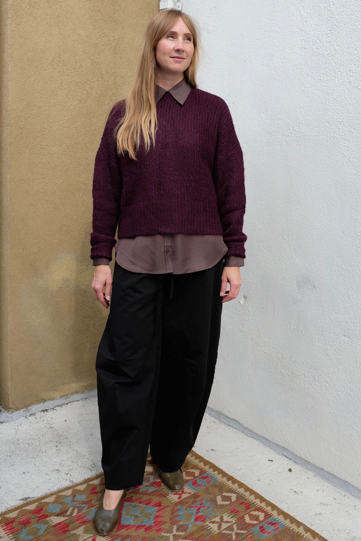 Bailey Top / Deep Orchid