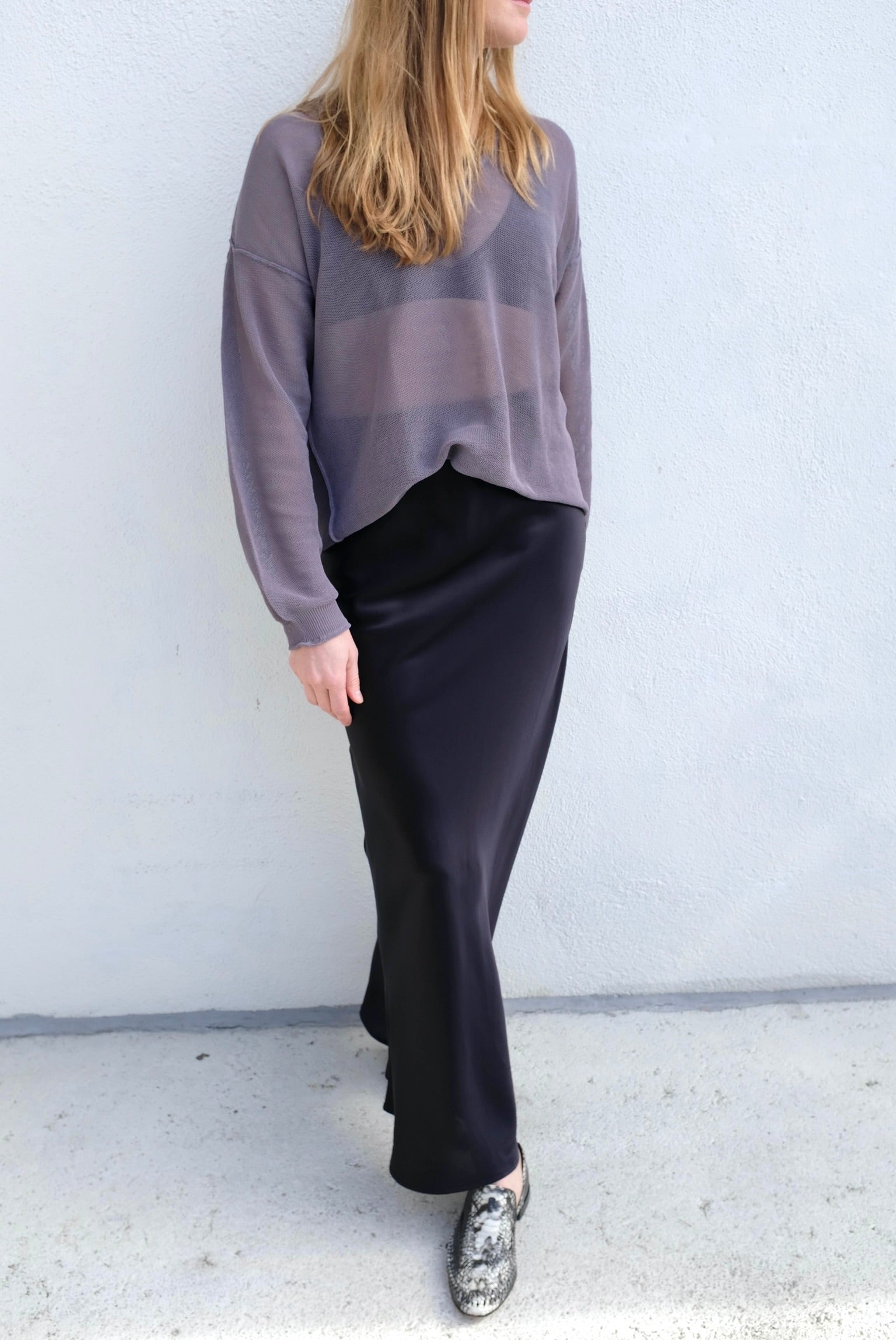 Dydine Midi Skirt / Black