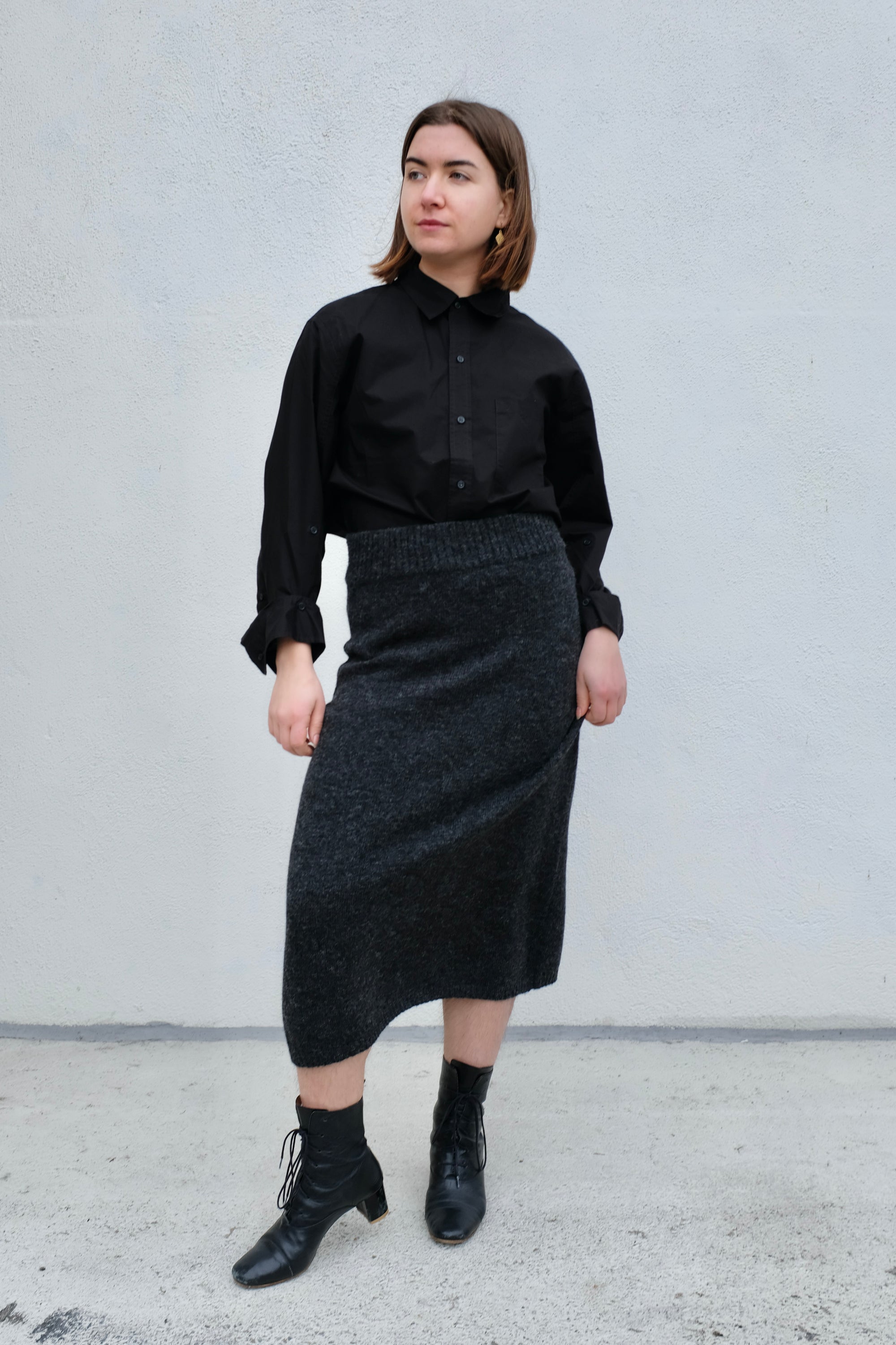 Toit Volant Calista Skirt / Dark Grey