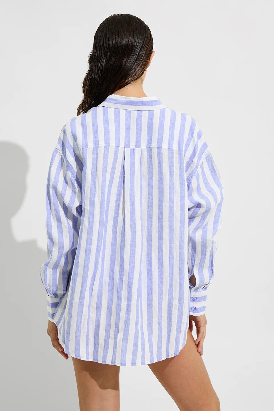 Left on Friday Getaway Button Down / Riptide Coconut