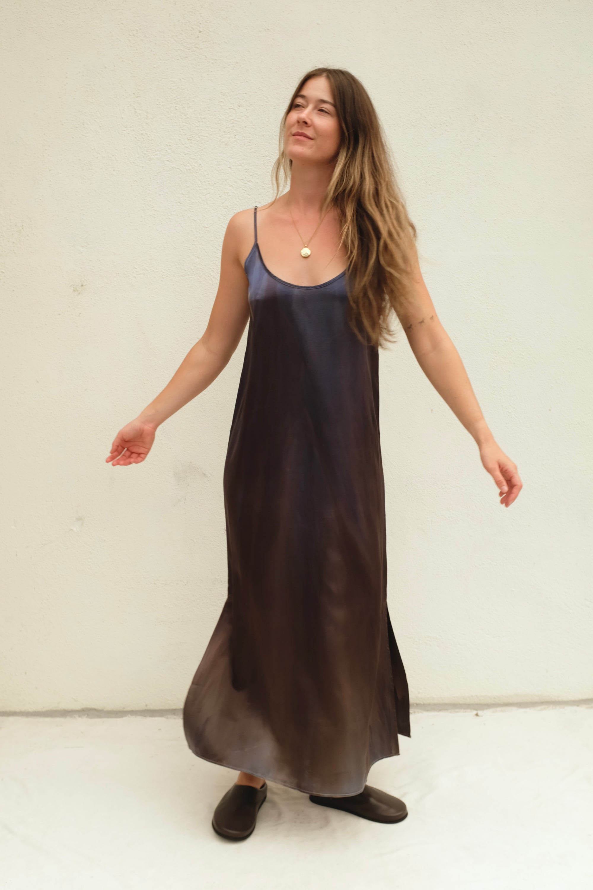 Slip Dress / Smoke