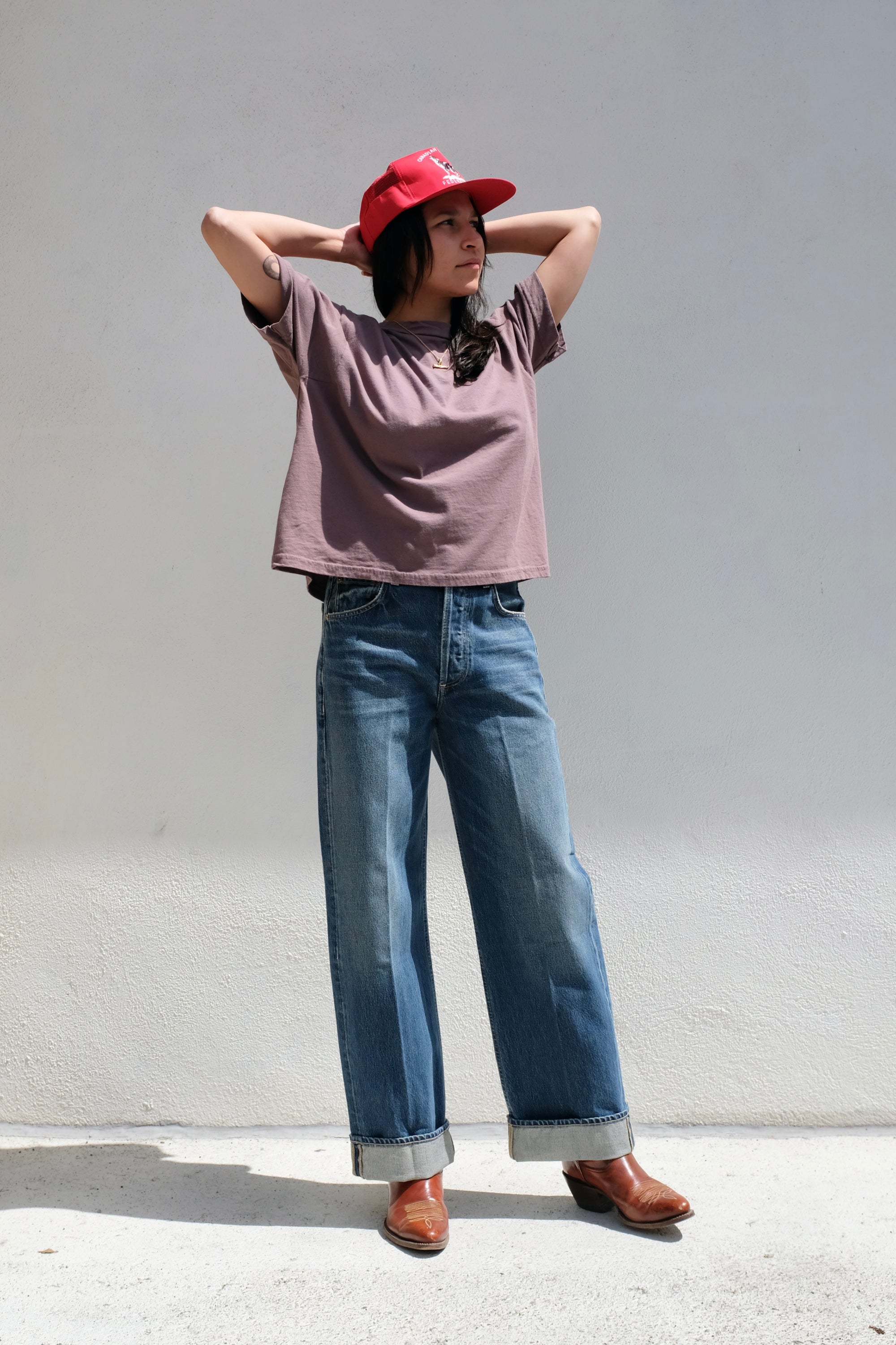 Wol Hide Box Tee / Mushroom
