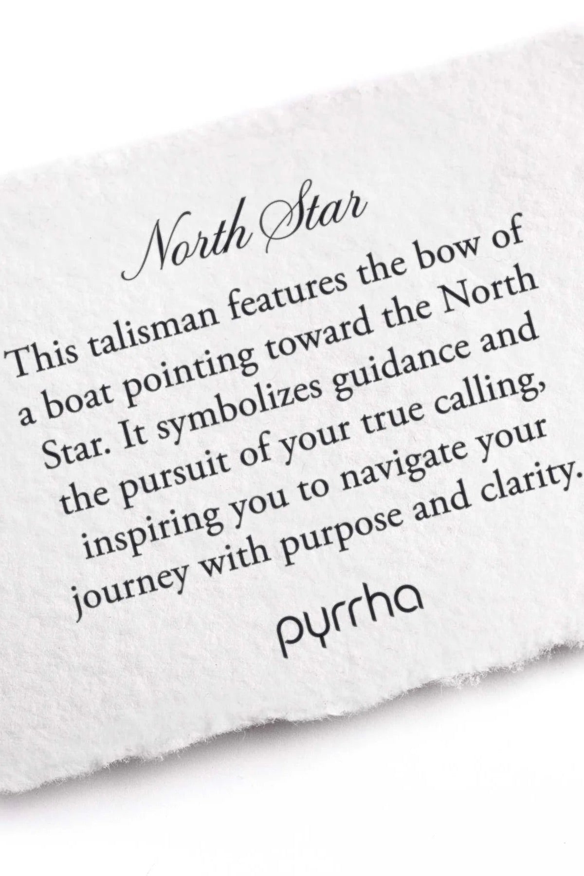 Pyrrha / Pop-Up / Fine Jewelry / North Star 14K Gold Talisman