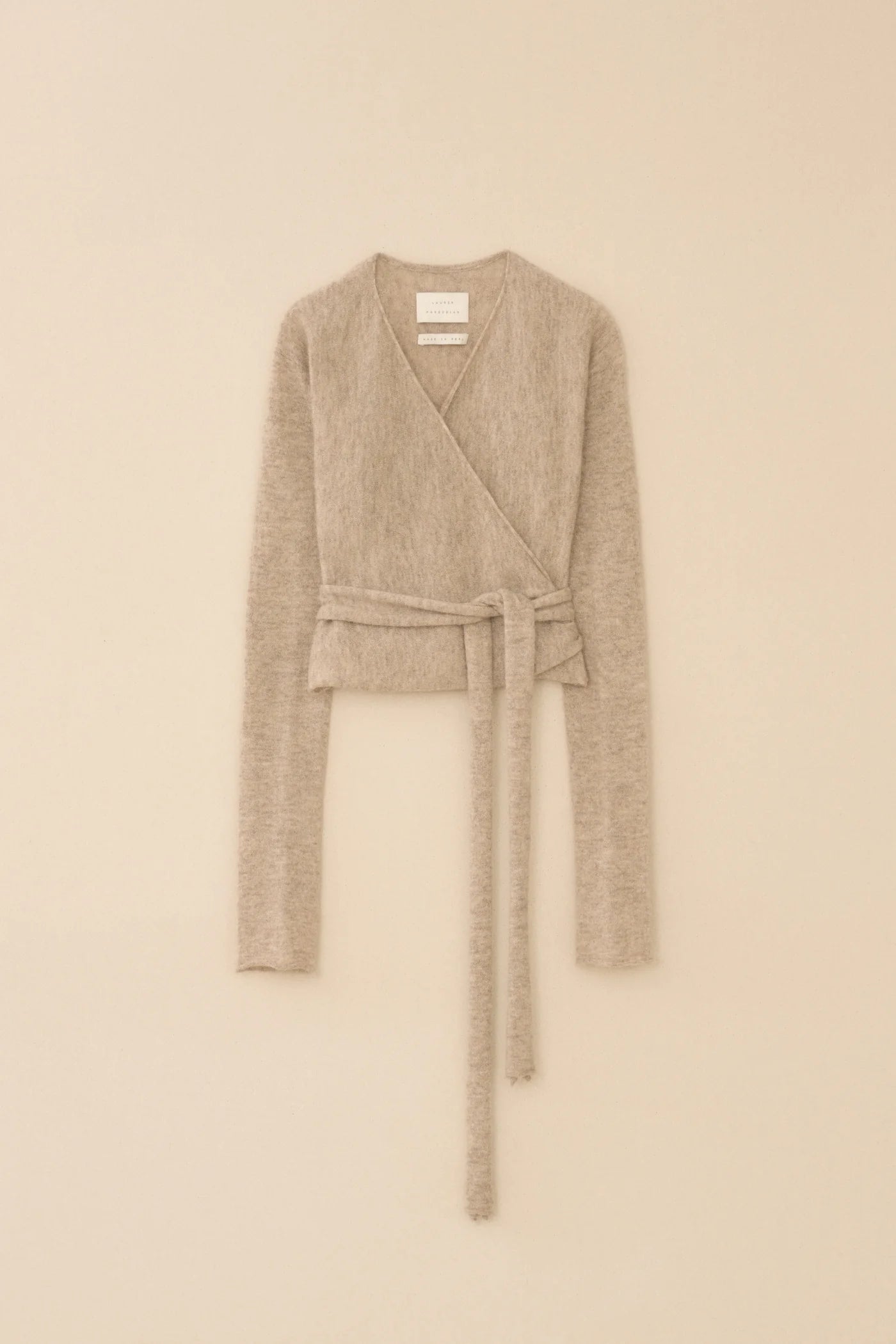 Lauren Manoogian Wrap Cardigan / Oatmeal