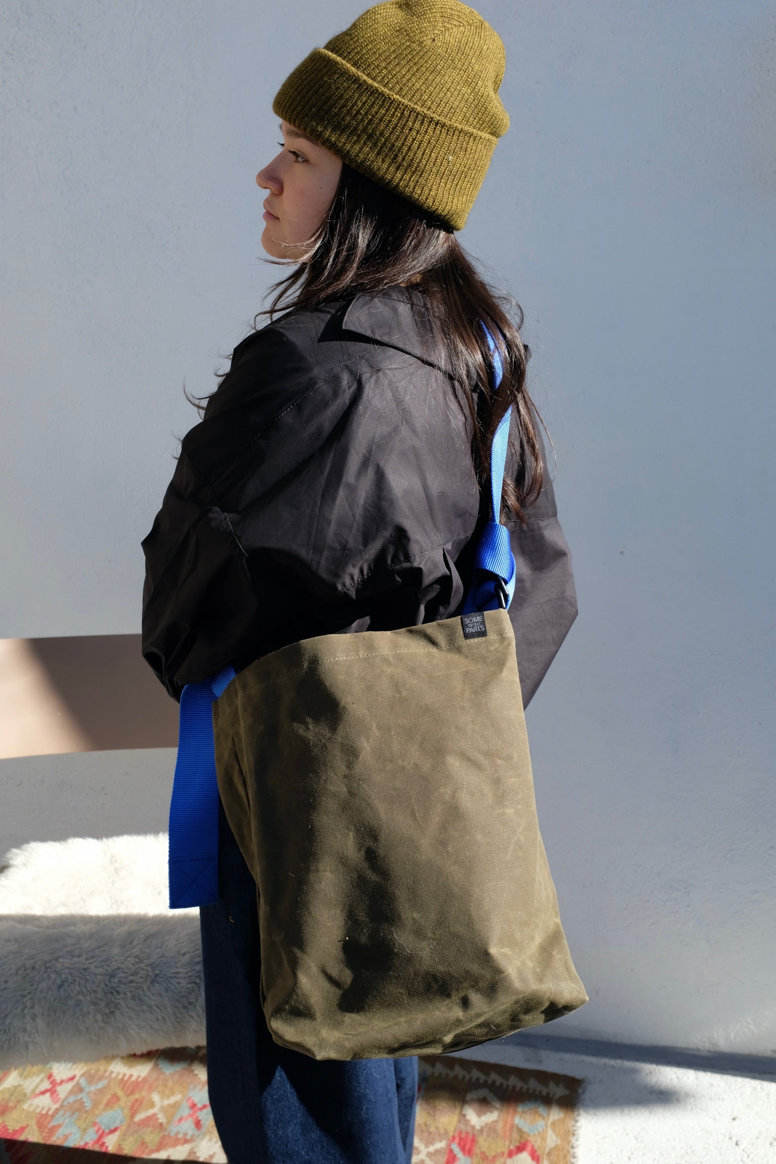 Some Of The Parts Bucket Bag / Olive + Royal