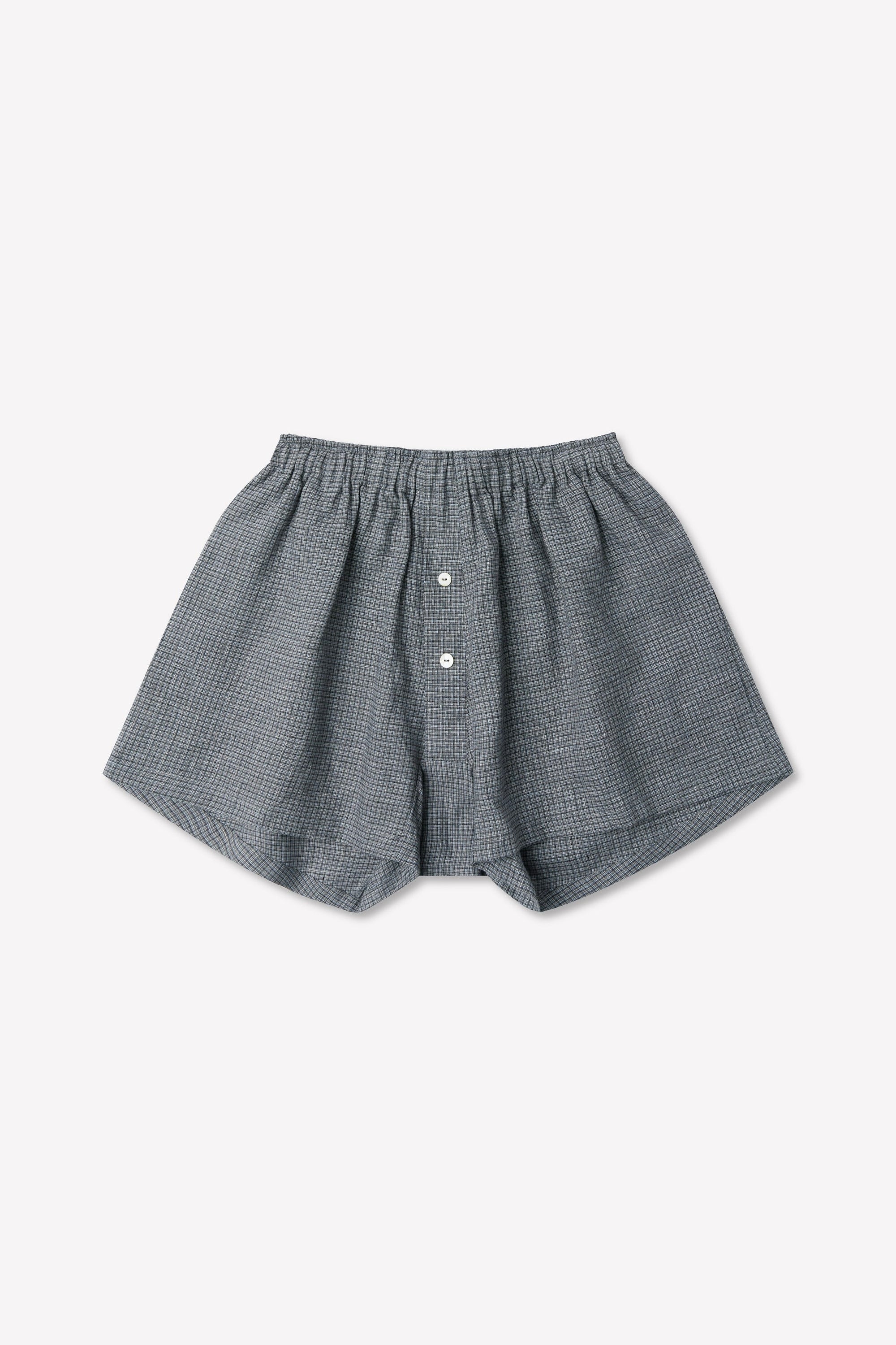 Deiji 03 Set / Indigo Check
