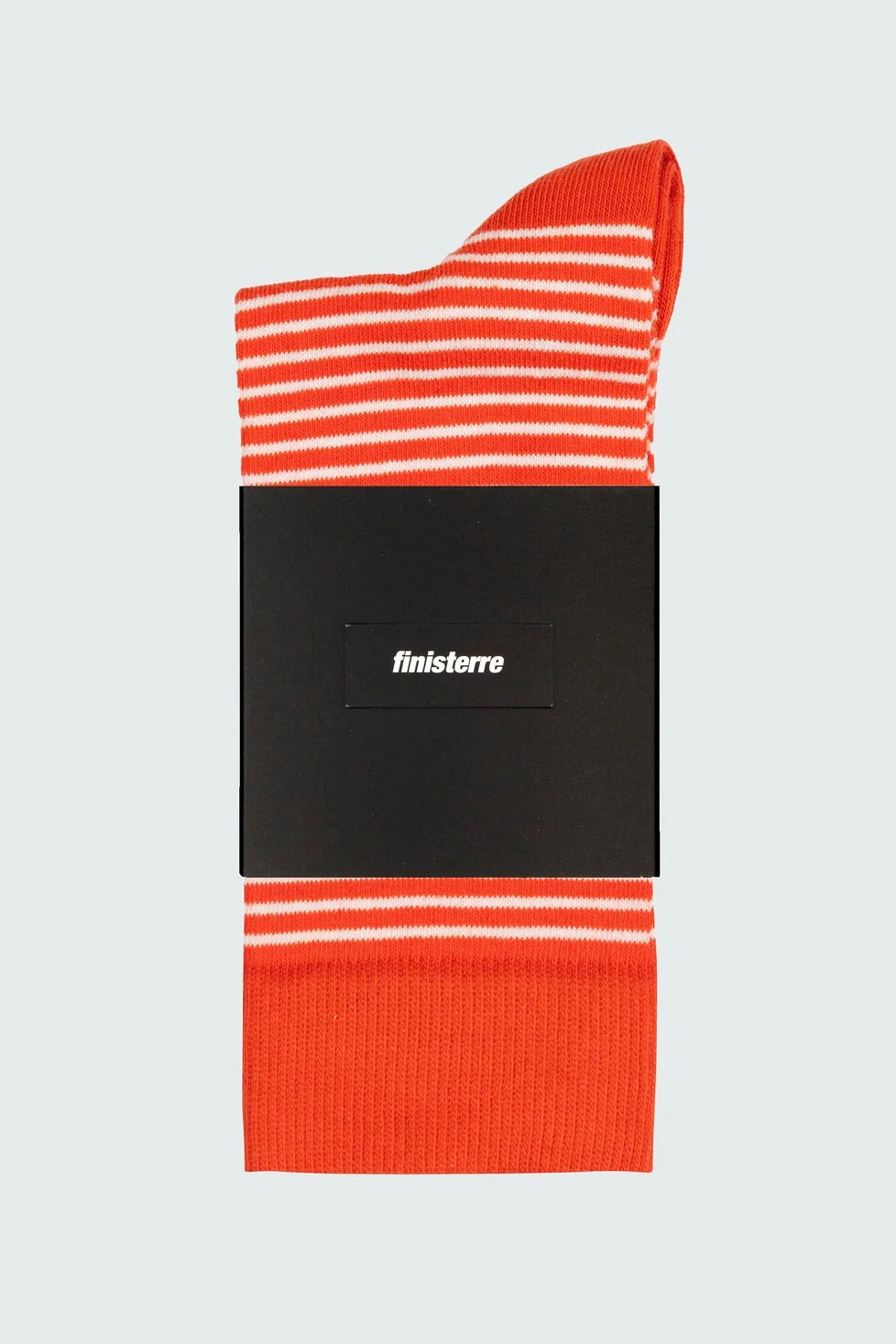 Holm Sock / Flame + Ecru
