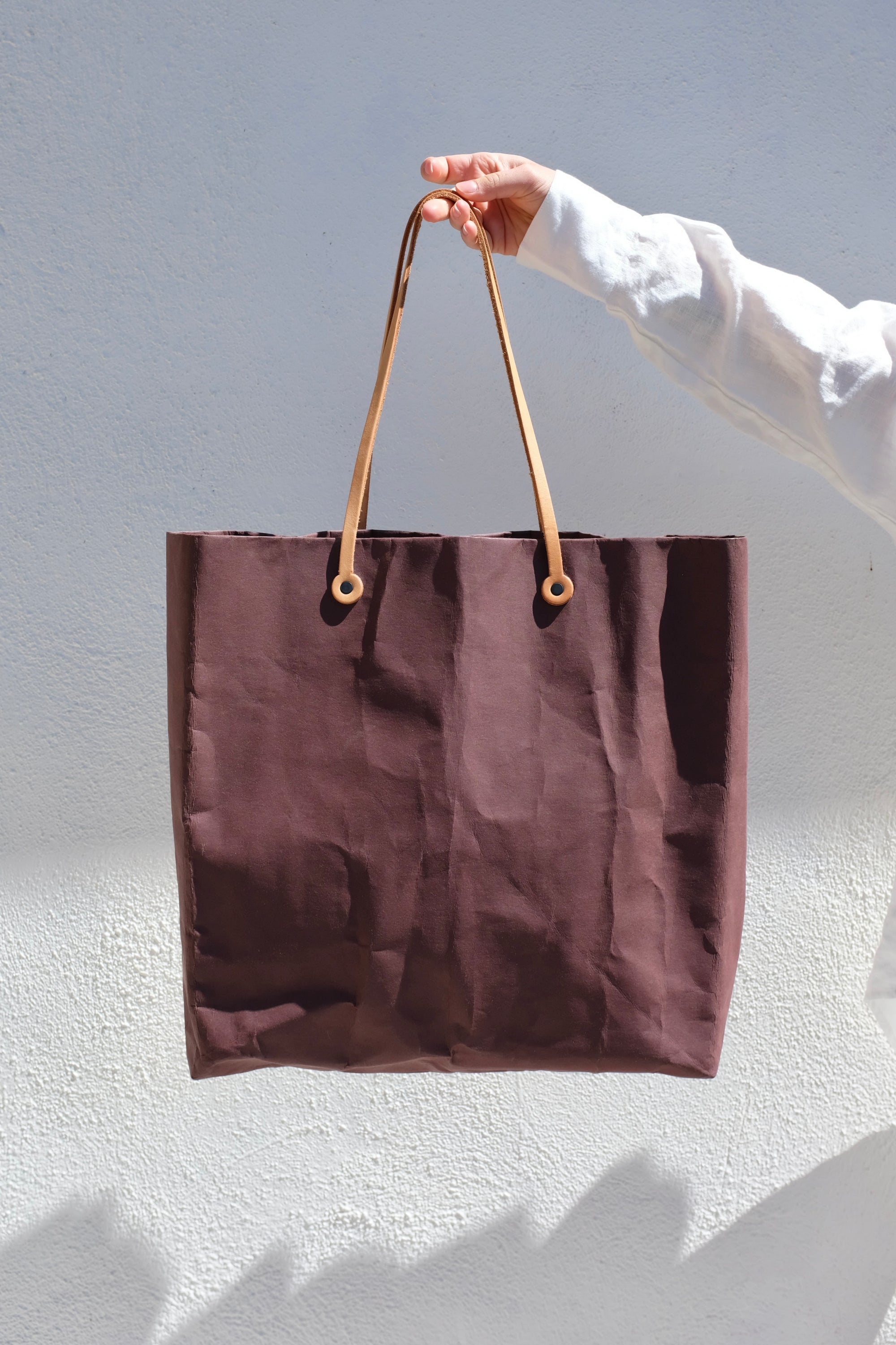 HOIBO Paper Market Tote / Wine