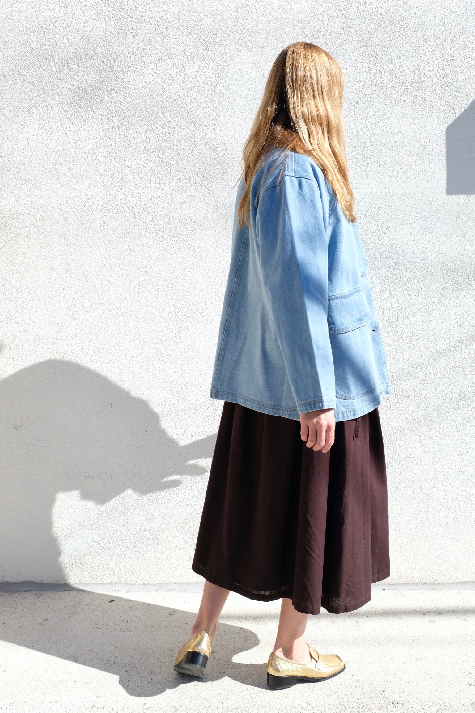 Gillian Stevens Ingrid Jacket / Medium Blue