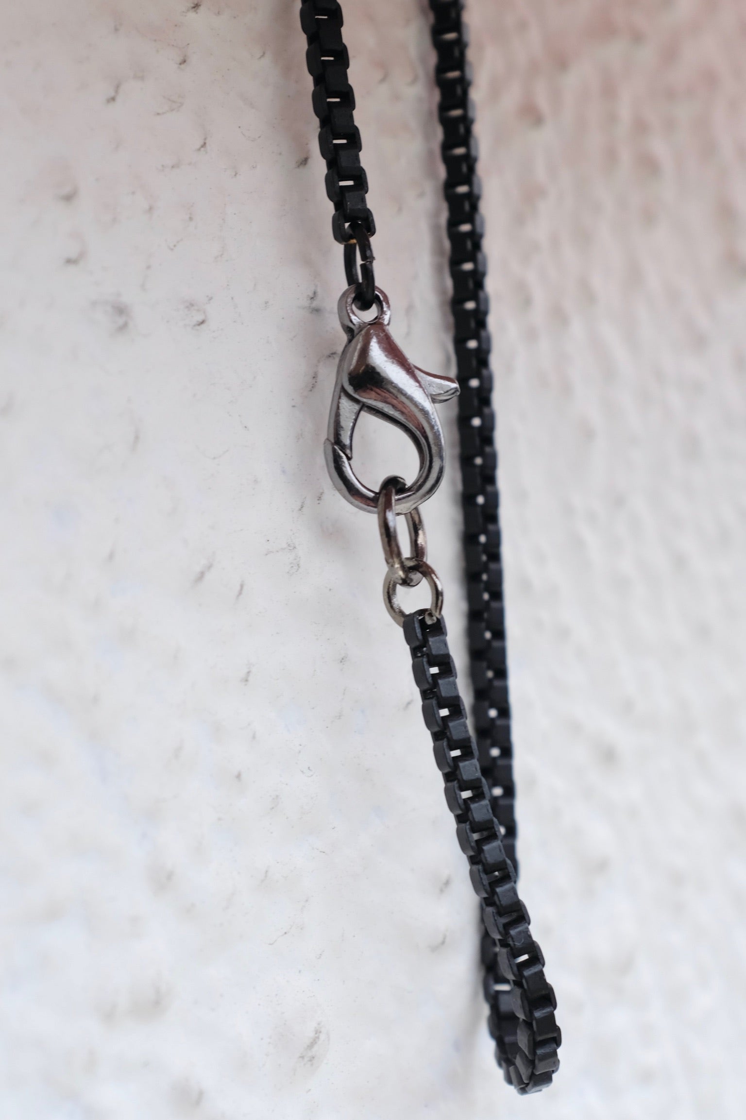 Ritual Long Risen Necklace with Black Chain