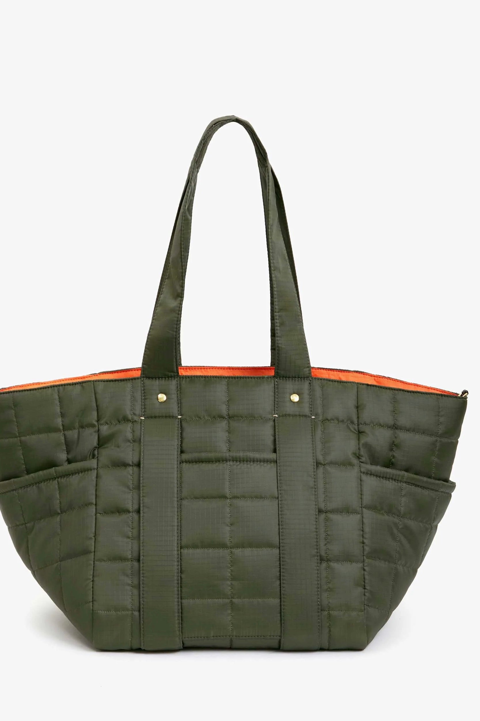 Le Box Tote Sportif / Army Quilted