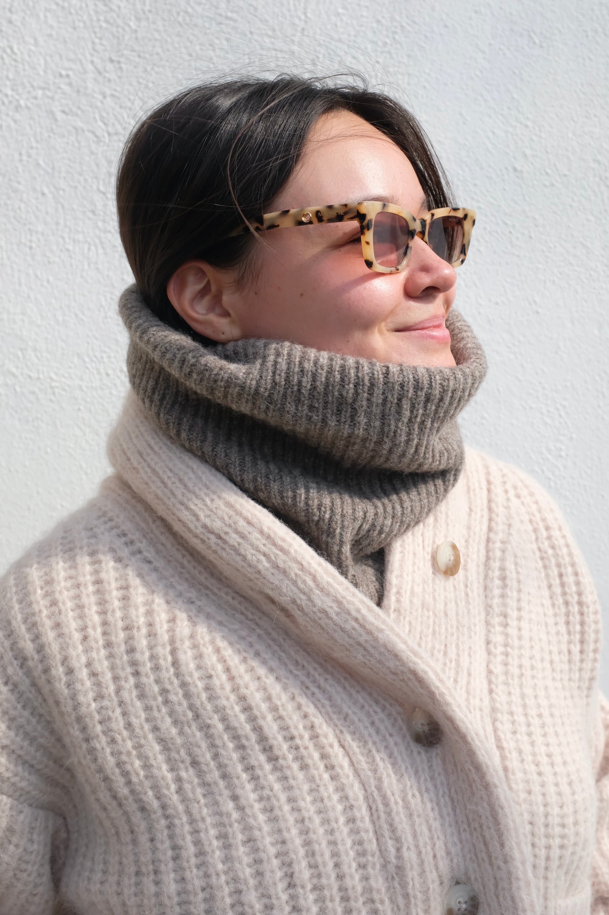 7115 By Szeki Ring Scarf / Taupe