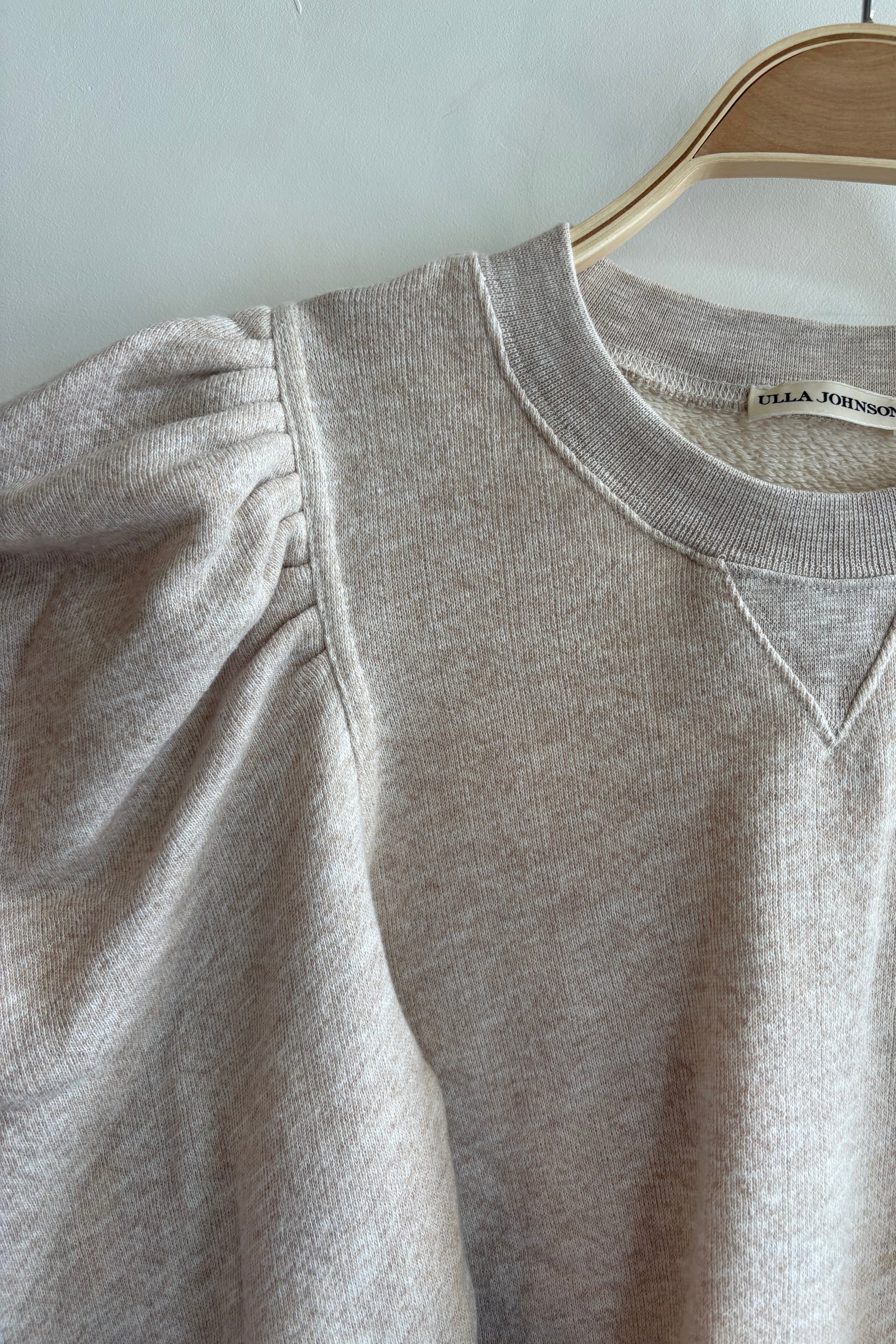 Pre-Loved / Ulla Johnson Adeline Sweatshirt / Beige / Medium