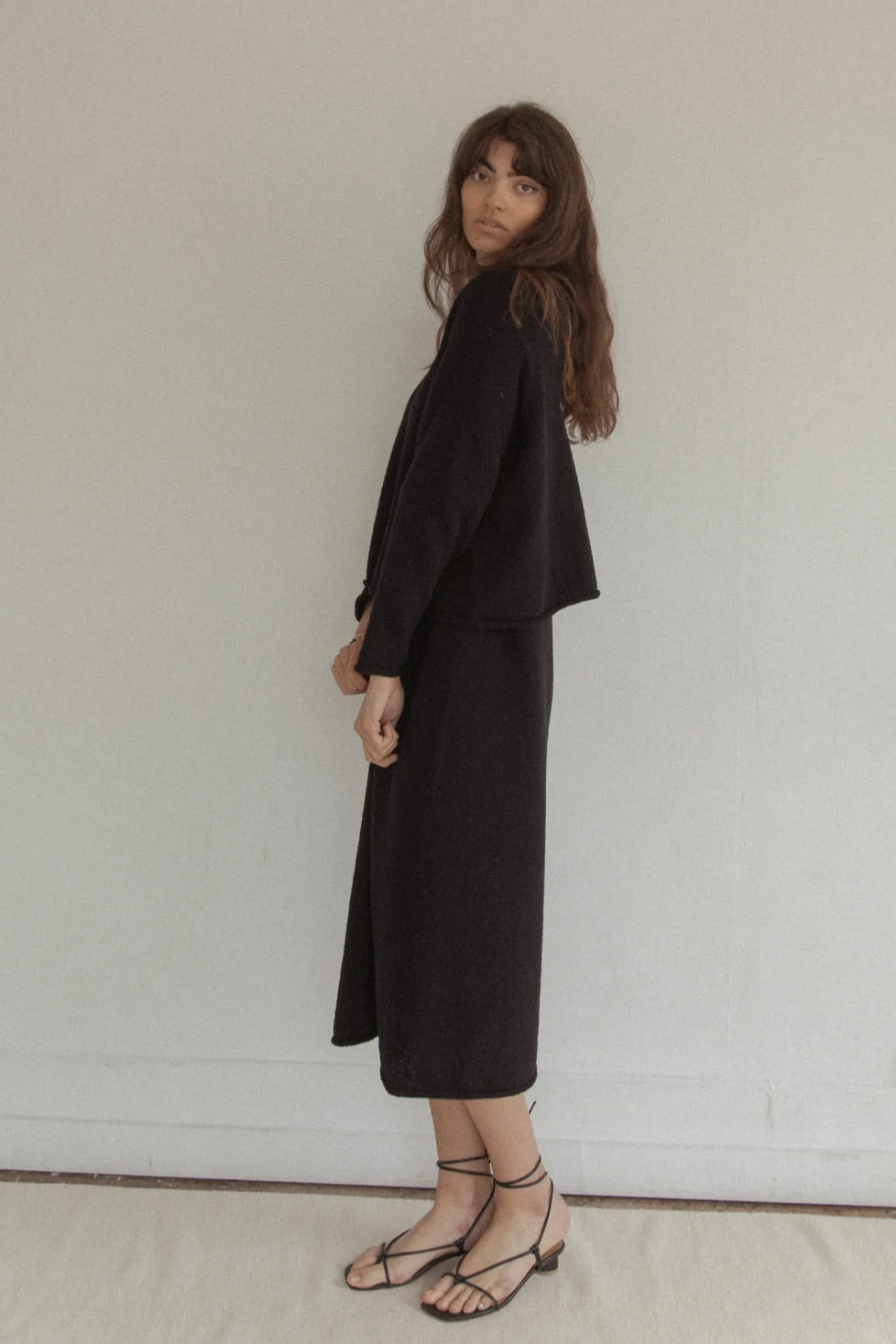 Gillian Stevens Mariel Pullover / Noir