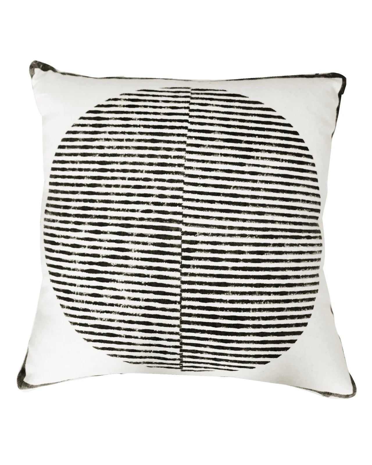 Sunrise Pillow Cover / Black