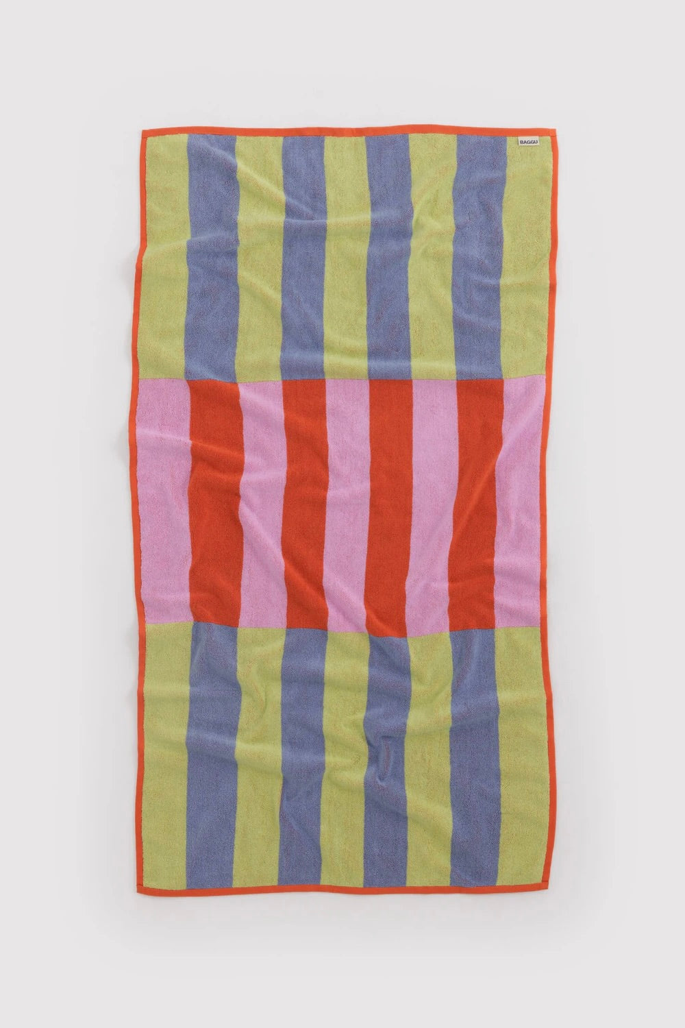 BAGGU Bath Towel / Pool Stripe