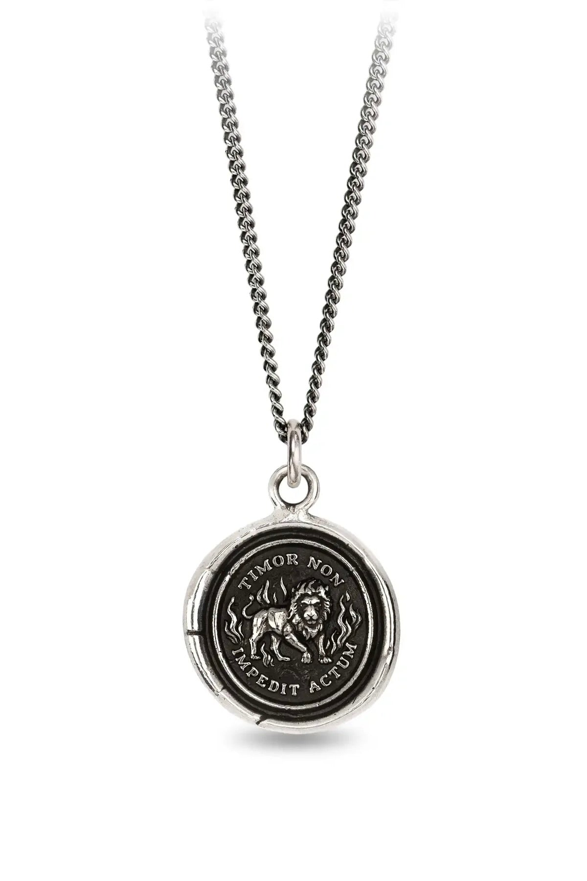 Pyrrha Feel the Fear Talisman / Sterling Silver