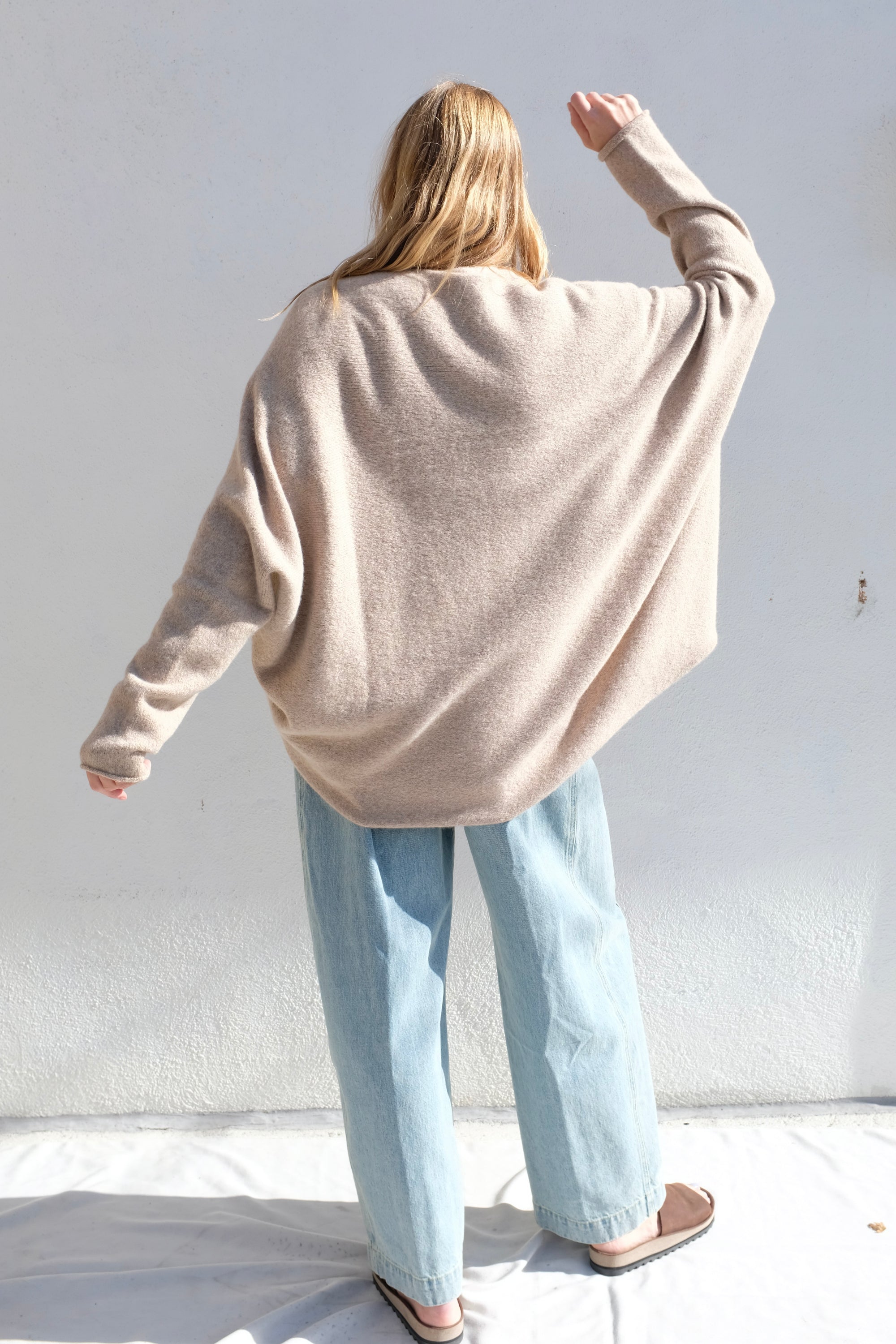 Lauren Manoogian Soft Horizontal Cardigan / Oak