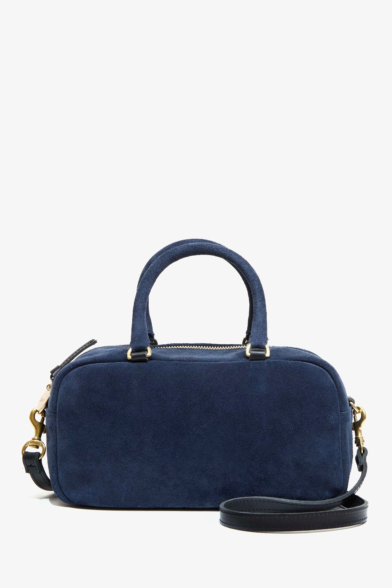 Petite Claudine / Bright Navy Suede