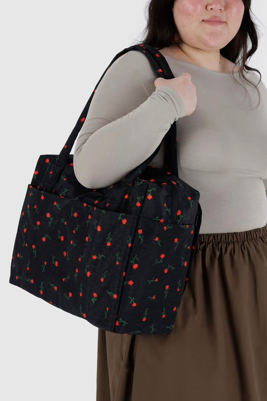 BAGGU Small Cloud Carry-On / Painted Wildflower