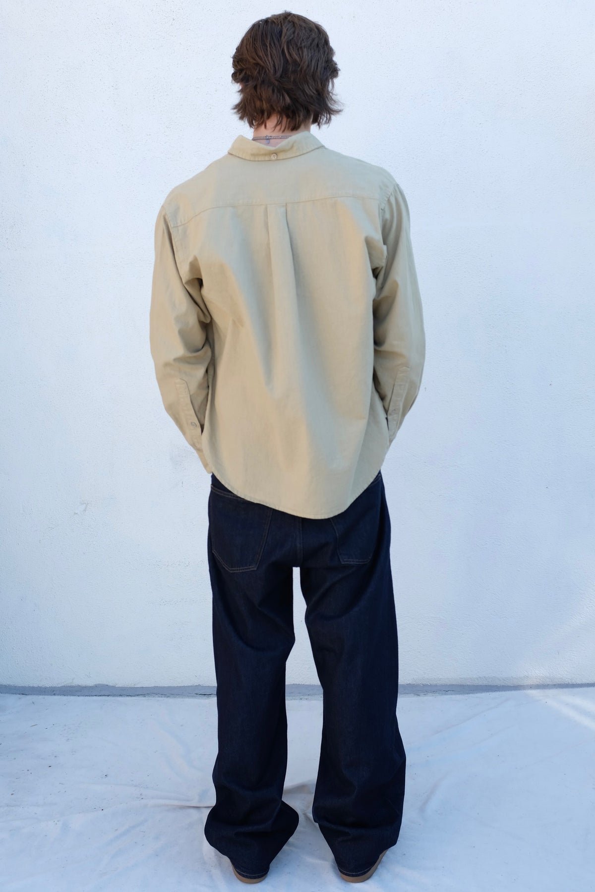 Jungmaven Catalina Button Down Shirt / Desert Khaki