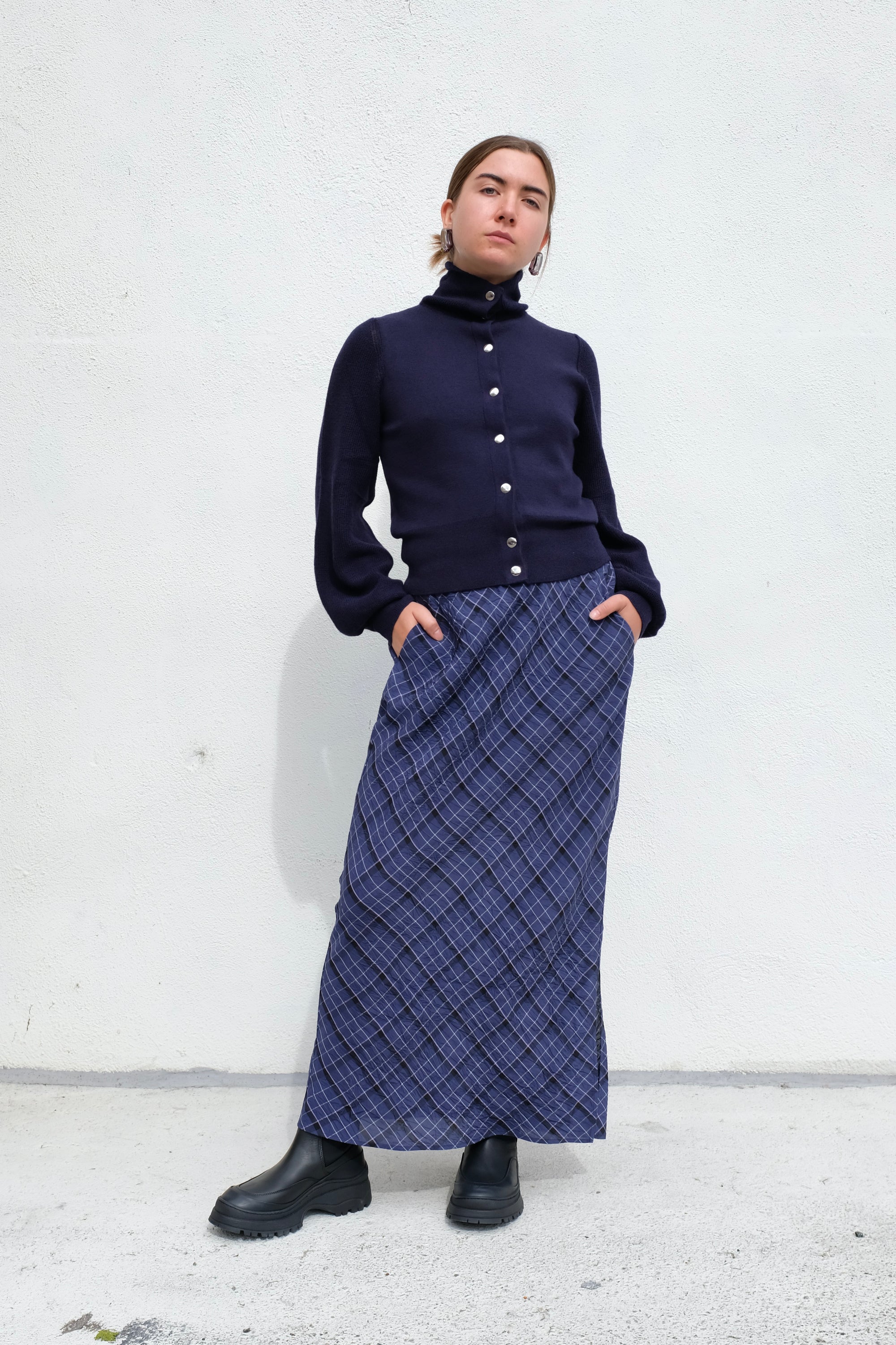 Rachel Comey Vela Skirt / Navy Multi