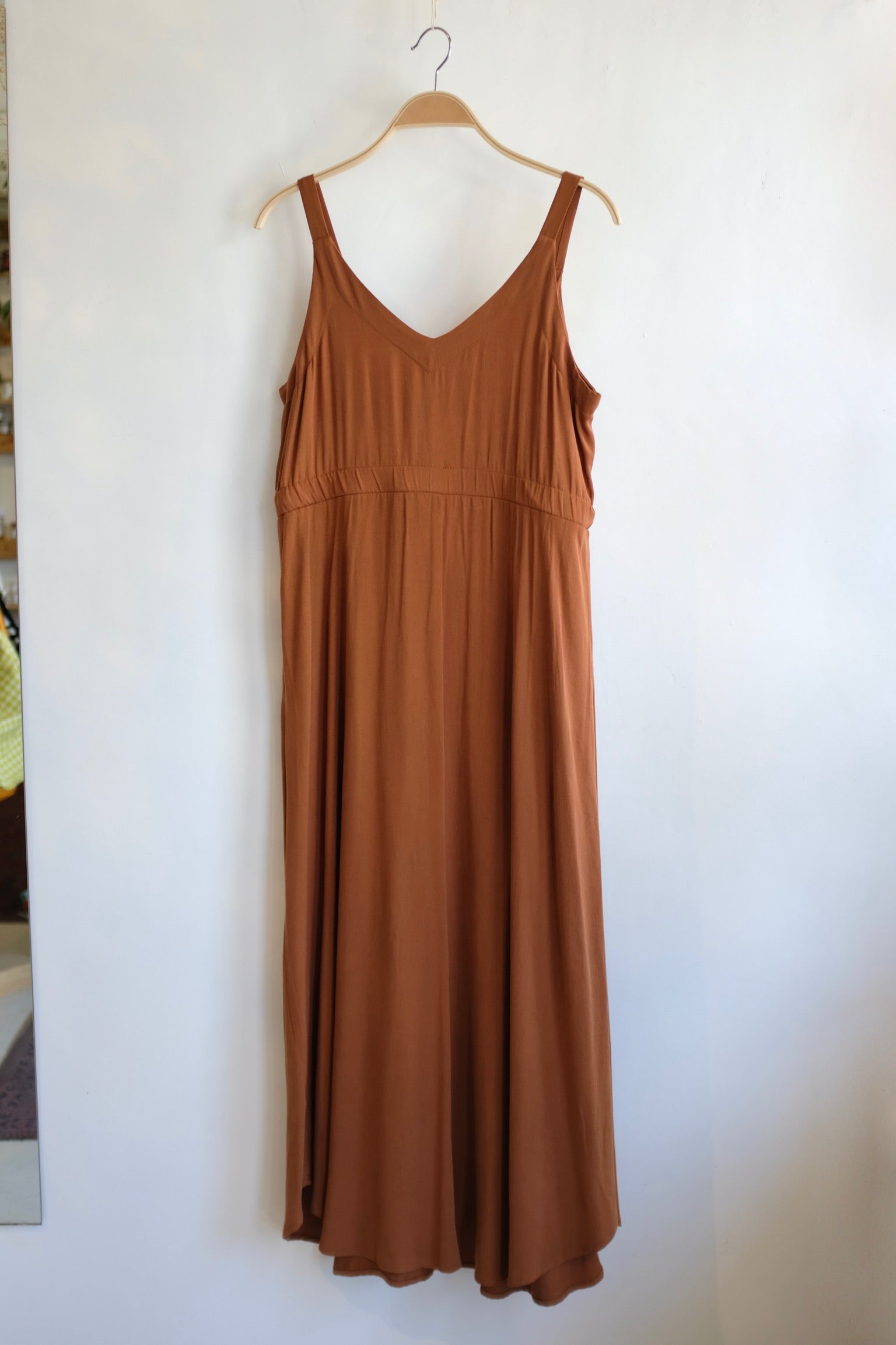 Pre-loved / Cokluch Canna Dress in Chestnut / Size medium