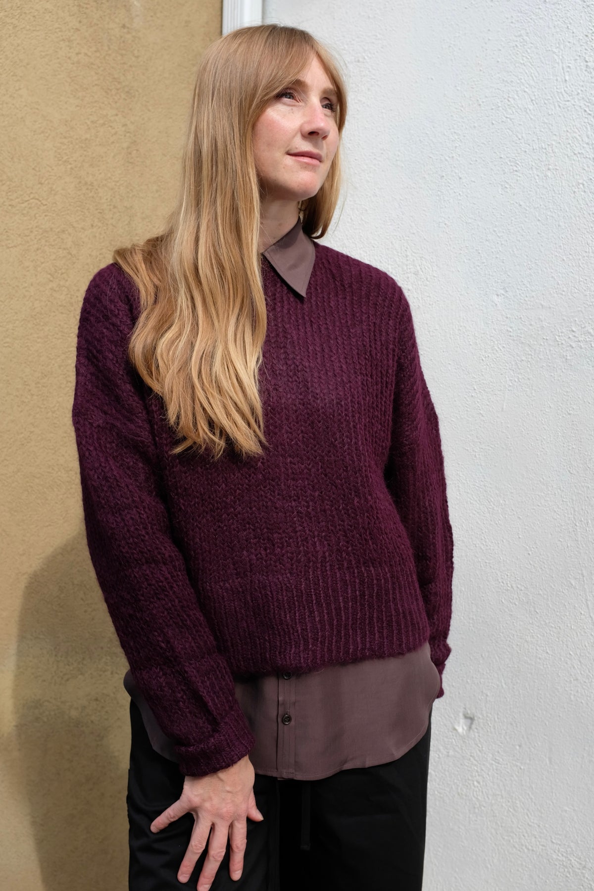 Bailey Top / Deep Orchid