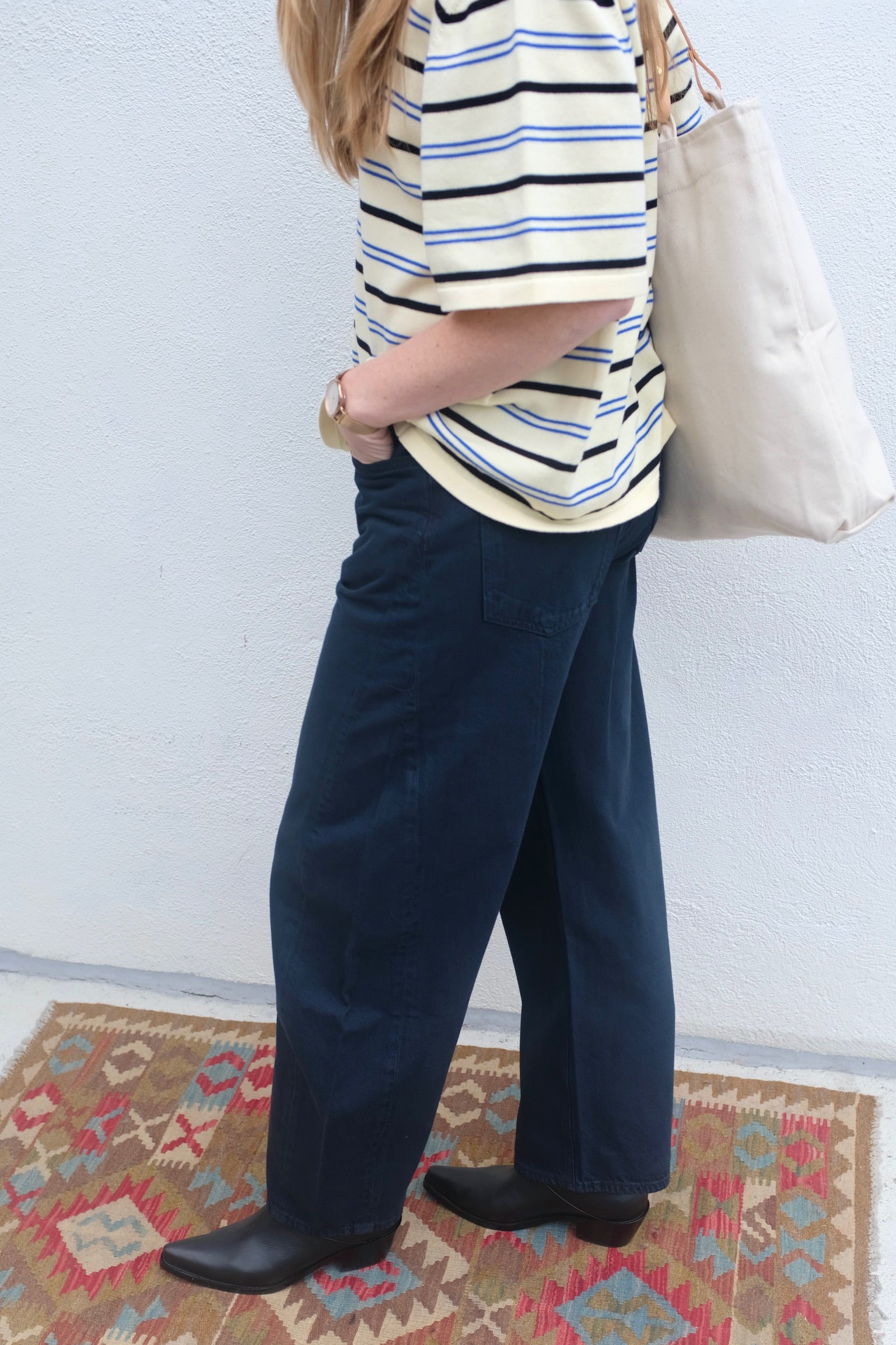 Agolde Luna Pieced Jean / Illusion