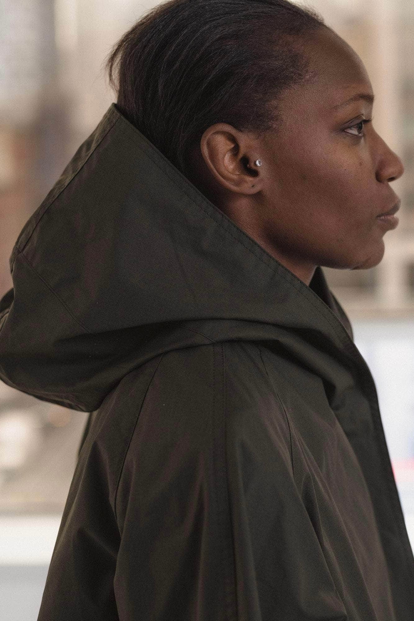 Baserange Cave Windbreaker / Green Brown