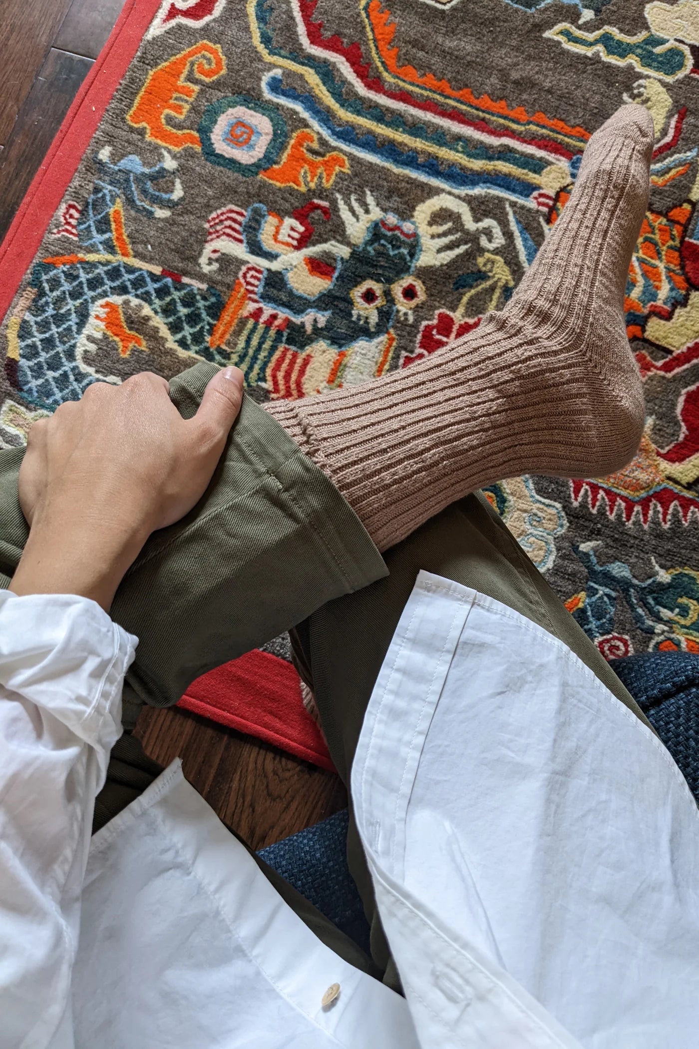 le bon shoppe Cottage Socks / Toffee