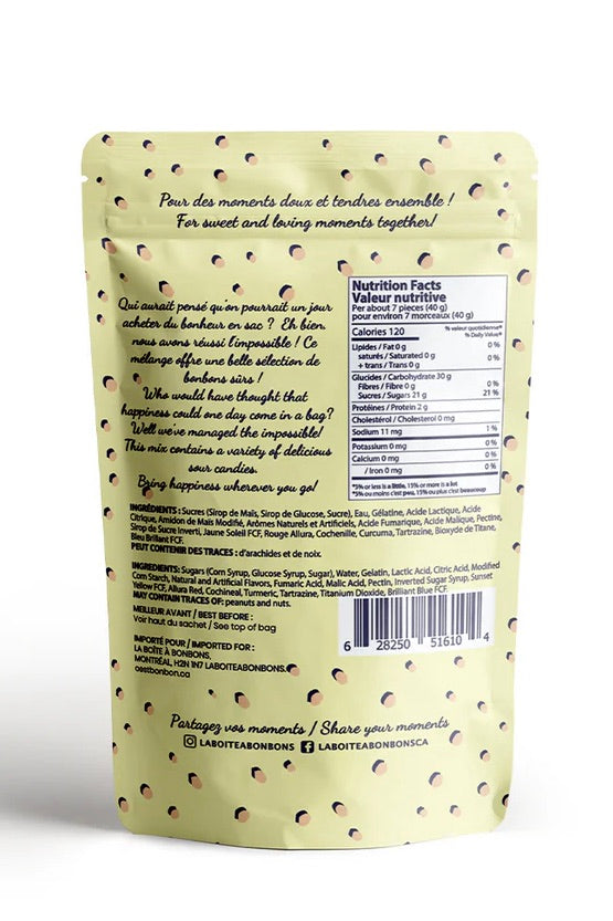 C'est Bon Bon Gummy Candies - Sour Mix