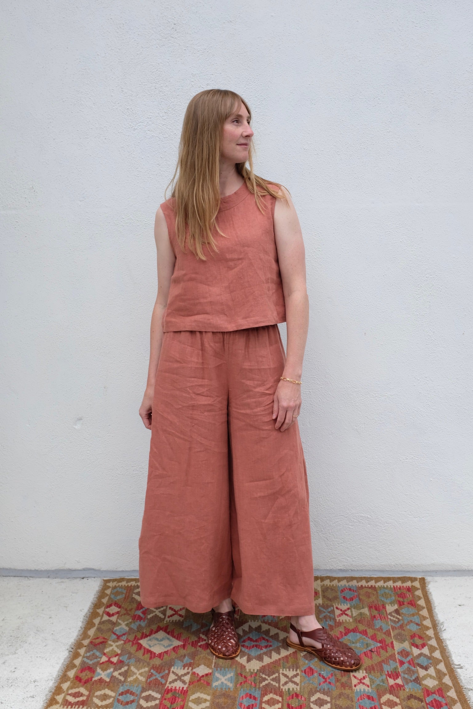 Zi Ropa Kono Pant / Rust