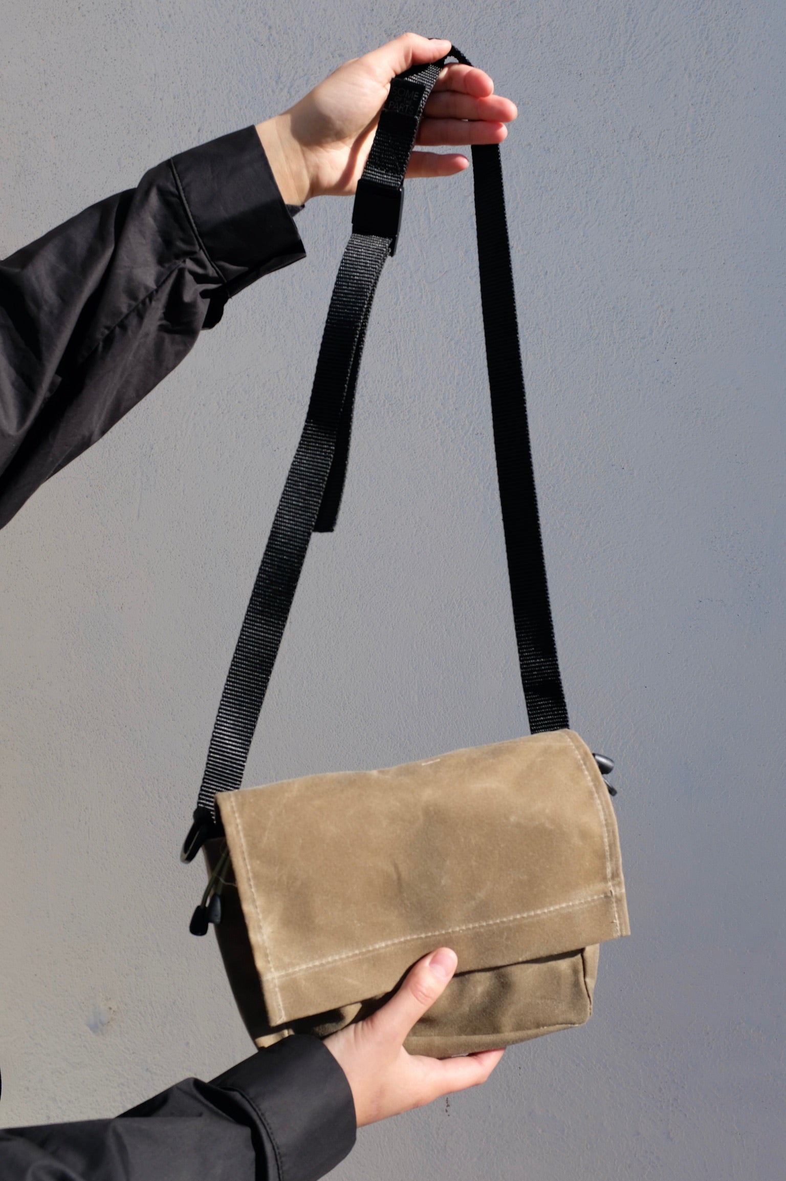 Some of Parts Fanny Pack / Tan + Black