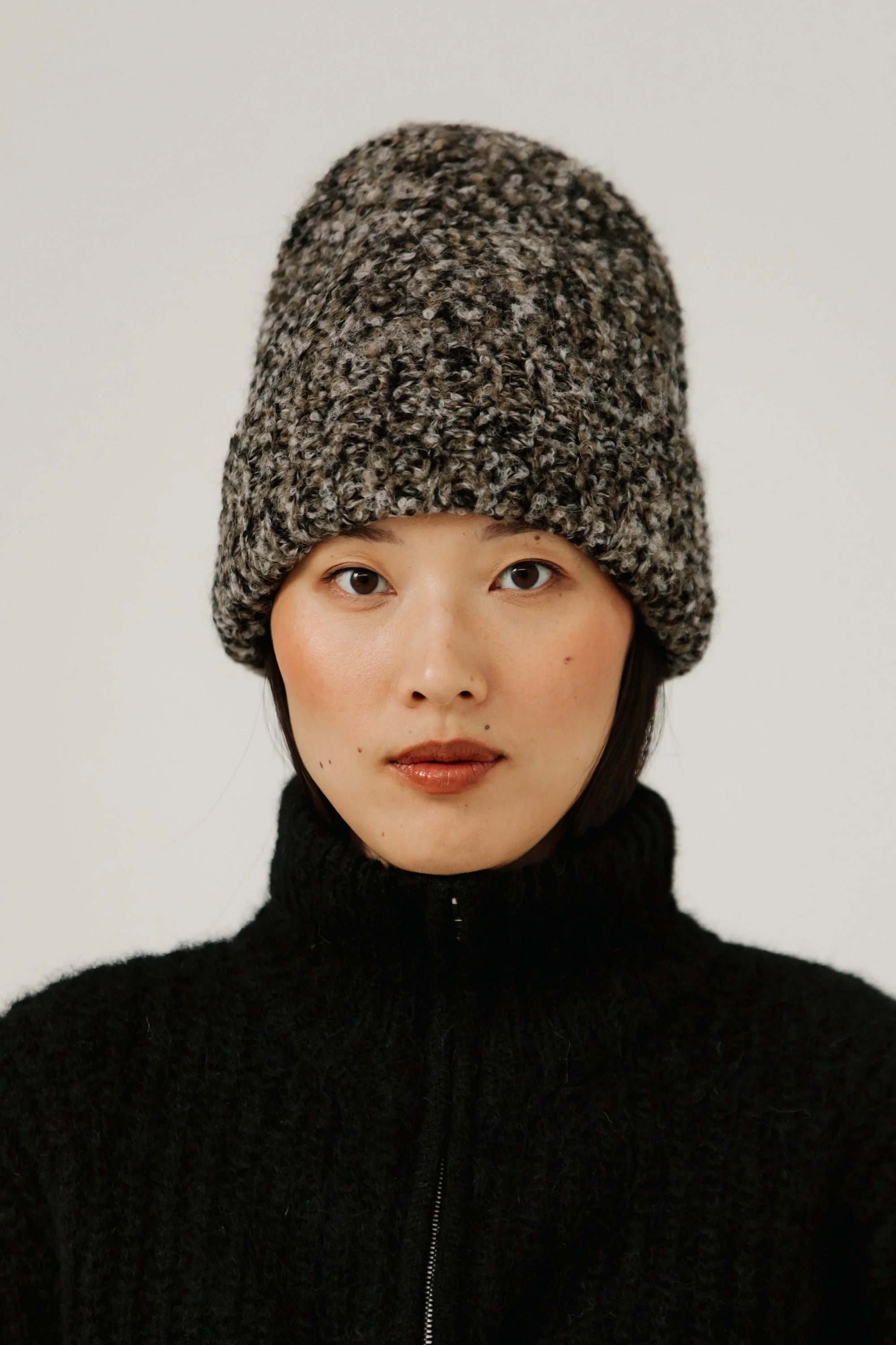 Bare Knitwear / Pop-Up / Colette Boucle Beanie / Melange