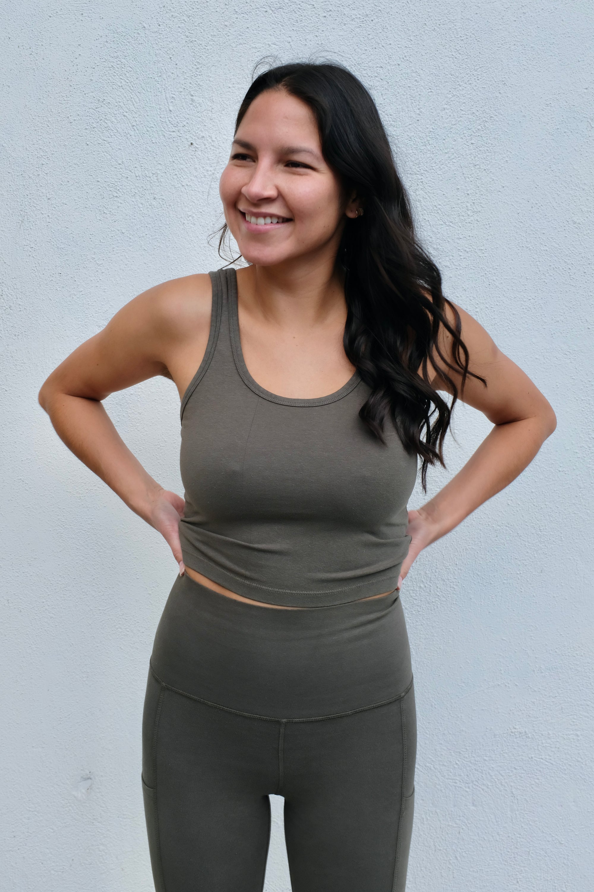 Jungmaven Sporty Tank / Olive Green