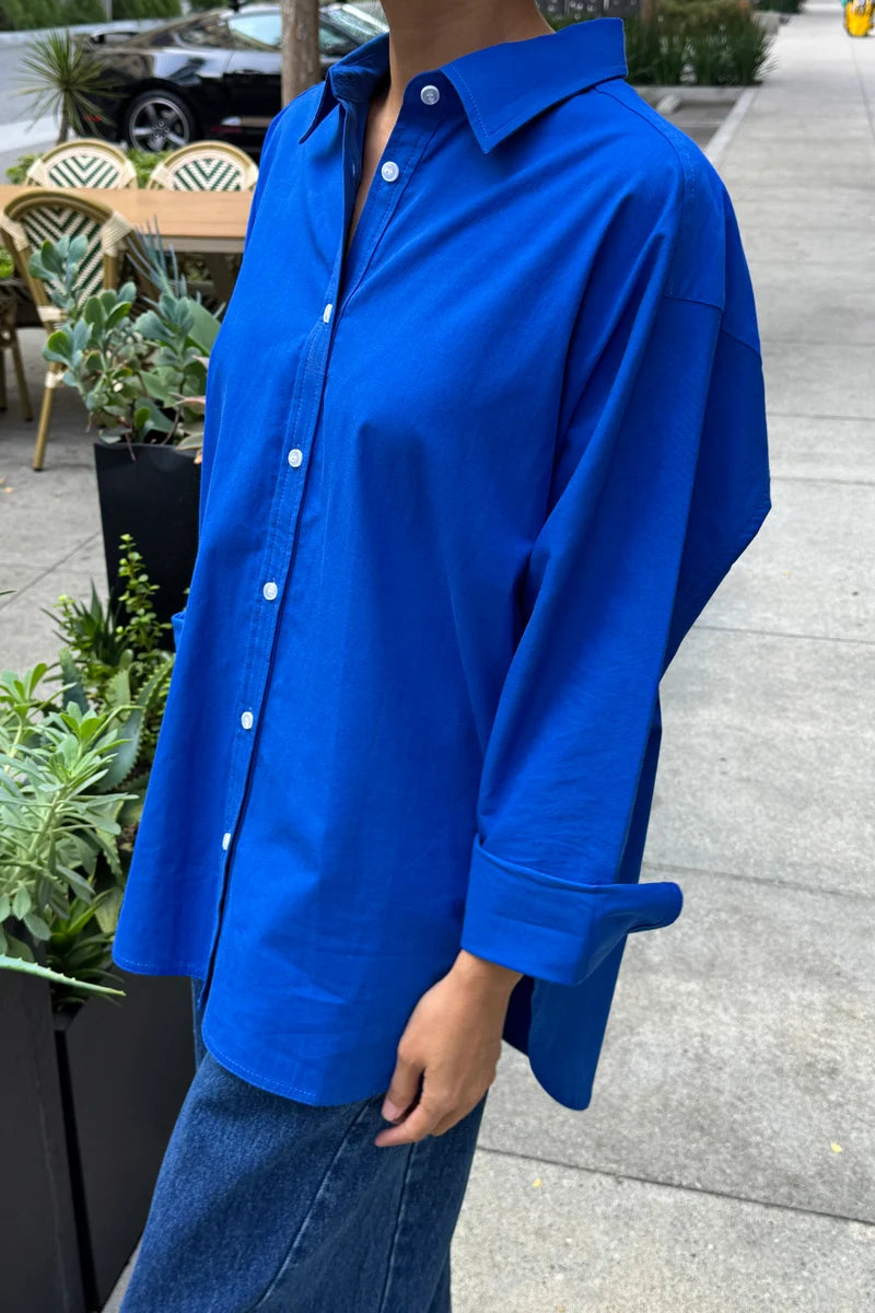Le Bon Shoppe Lightweight Owen Shirt / Cobalt