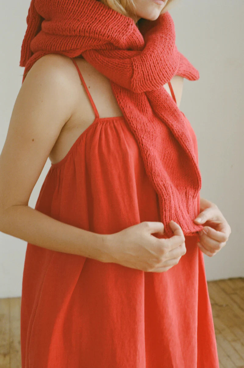 Shaina Mote Classic Crewneck / Rouge