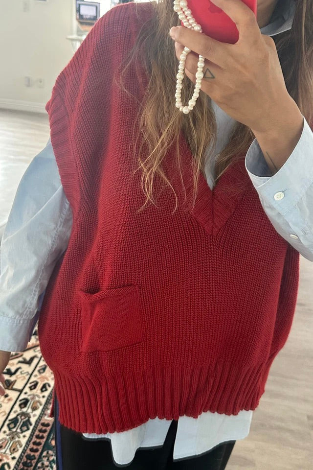 Et tigre Winston Vest / Red